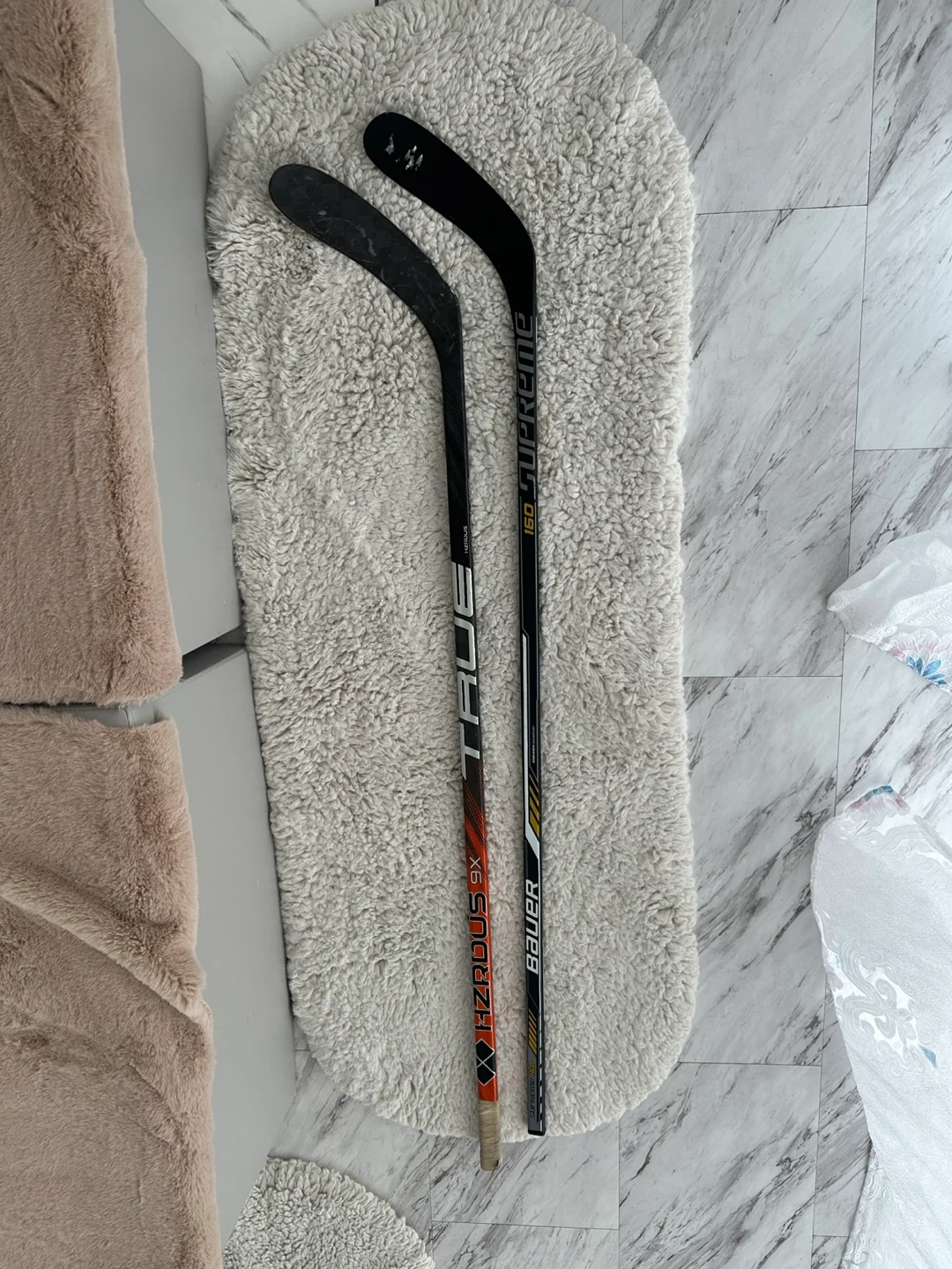 True Hockey Stick & Bauer Hockey Stick