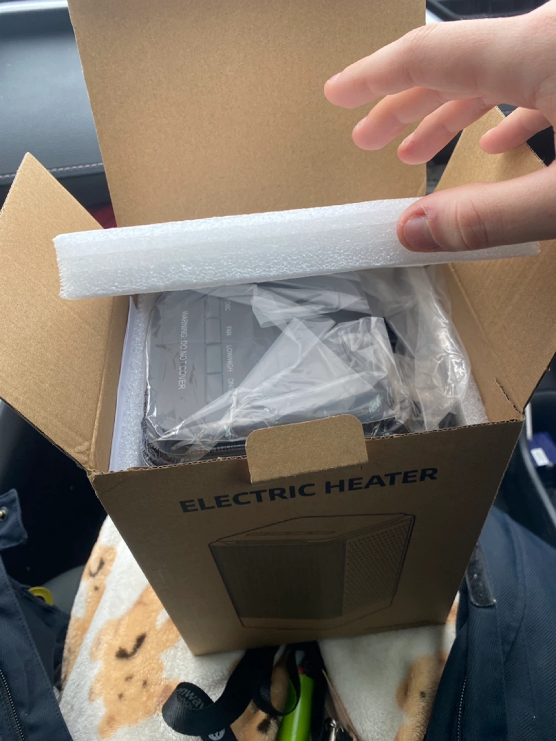 Electric Heater Portable Fan - photo 3