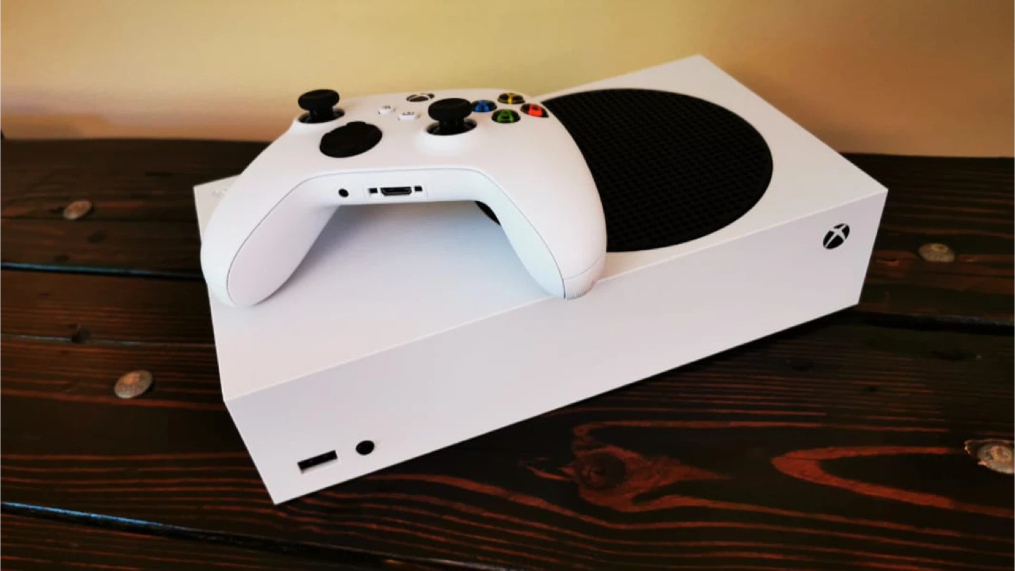 Xbox Series S Console and Controller - photo 2