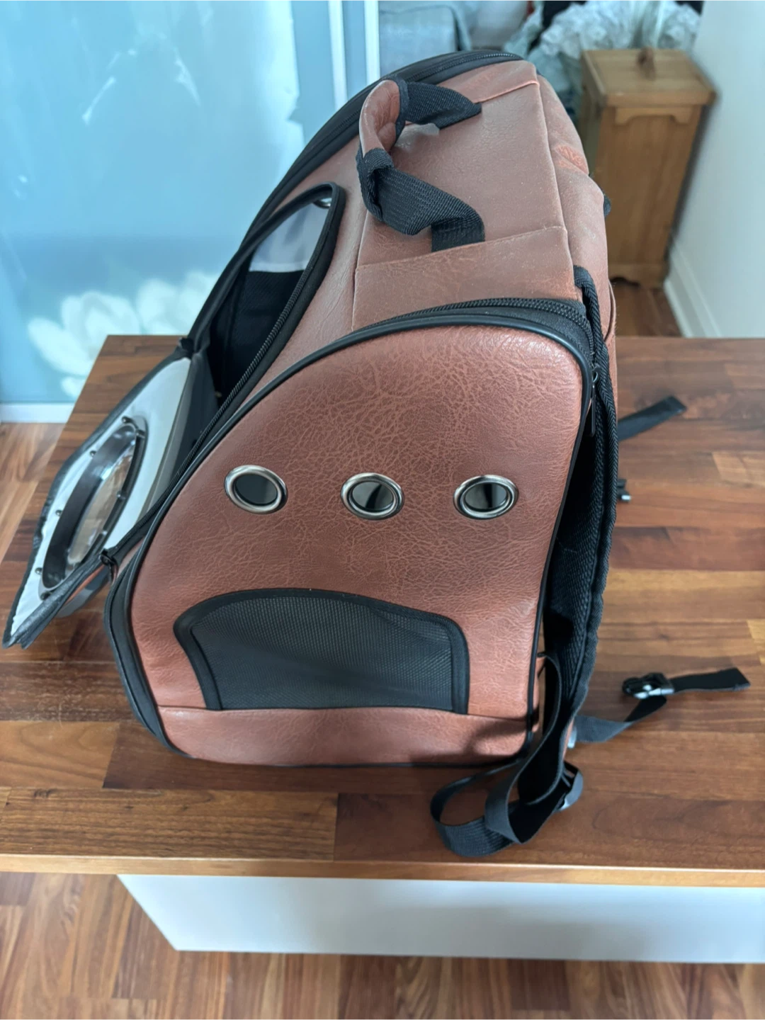 Brown Cat Backpack - photo 4