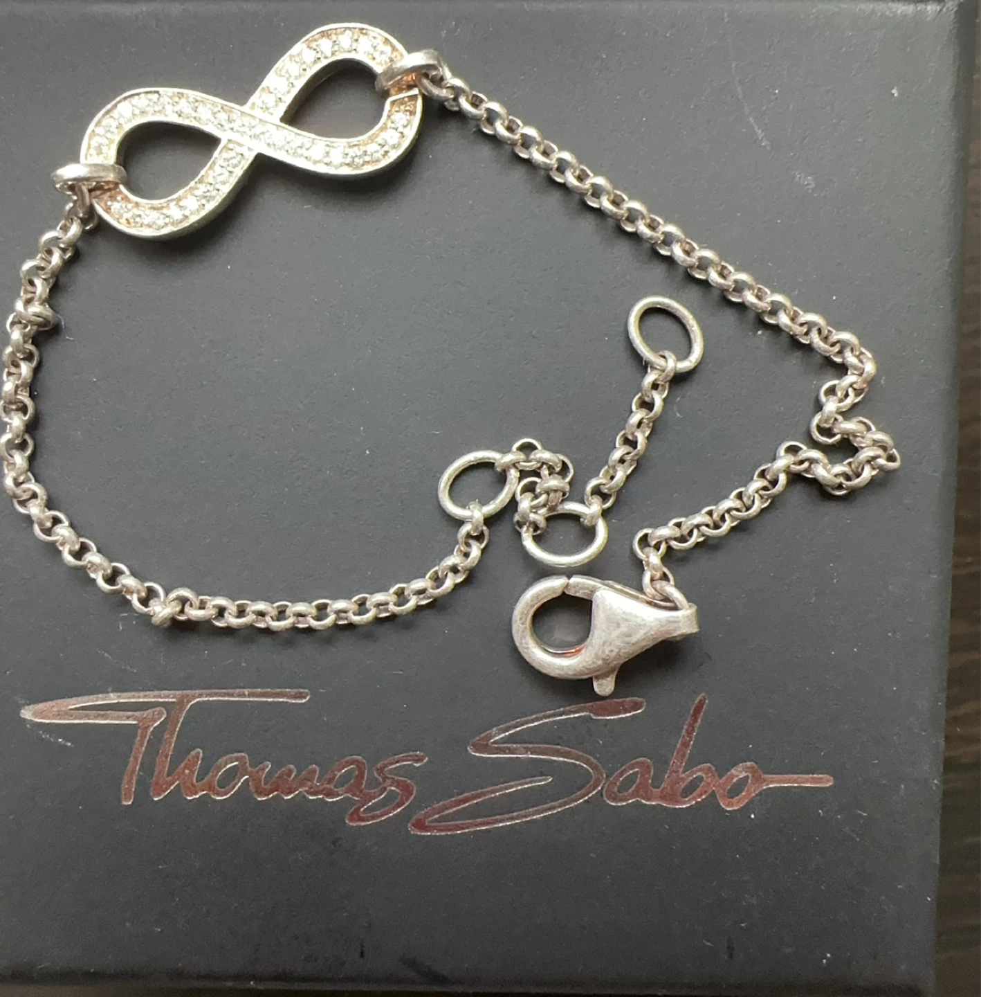 Thomas Sabo Sterling Silver Infinity Bracelet