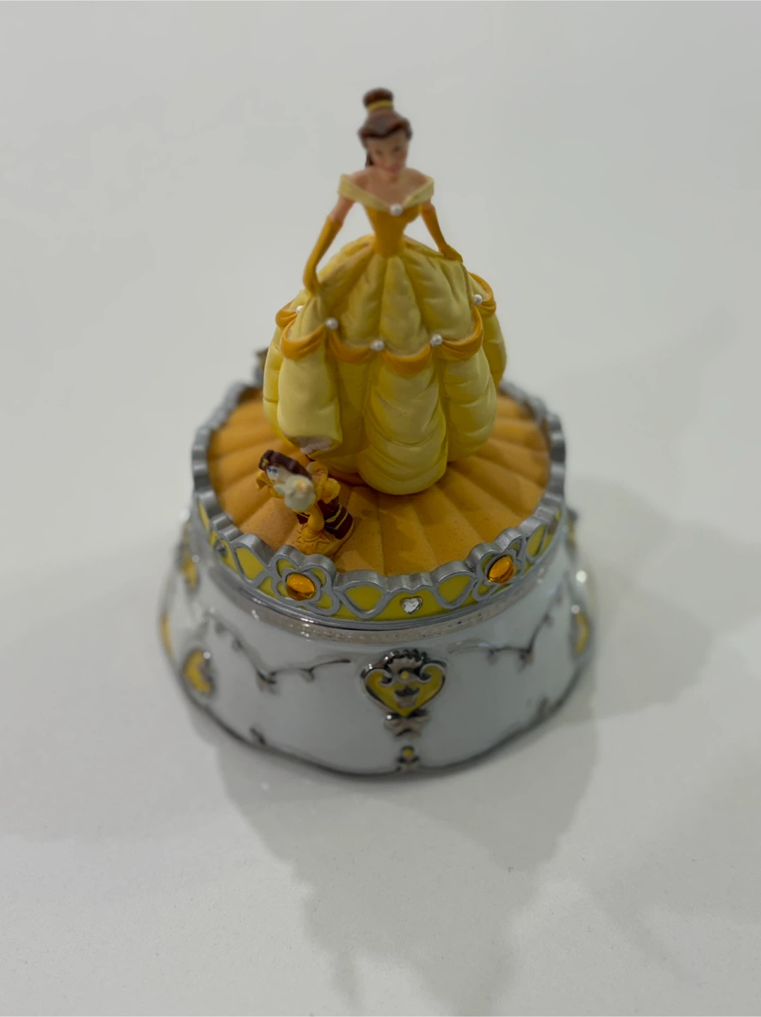 Disney Belle's Dance Music Box Heirloom Porcelain