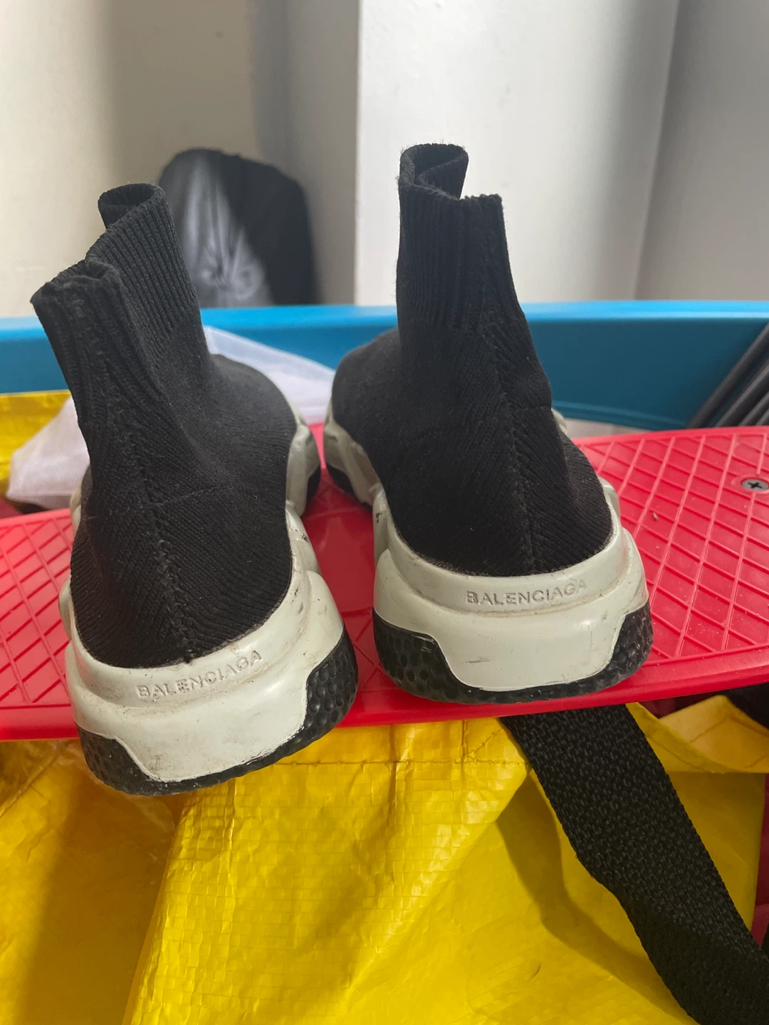 Balenciaga Kids Sock-Style Sneakers Sz. 12-13 - photo 2