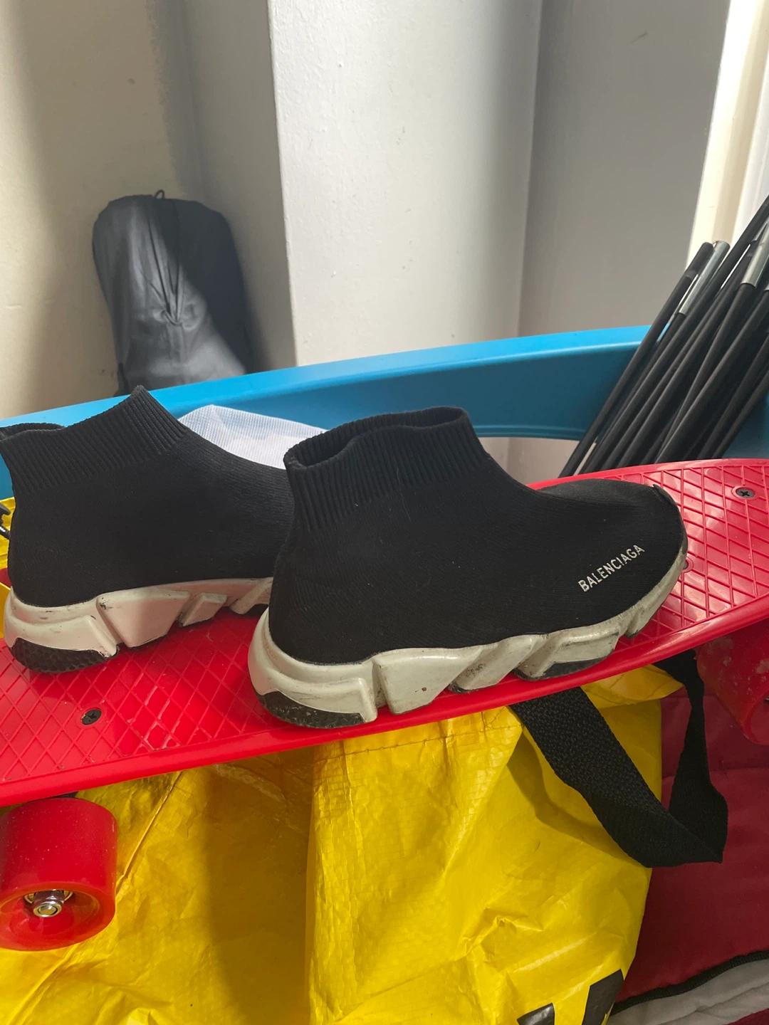 Balenciaga Kids Sock-Style Sneakers Sz. 12-13