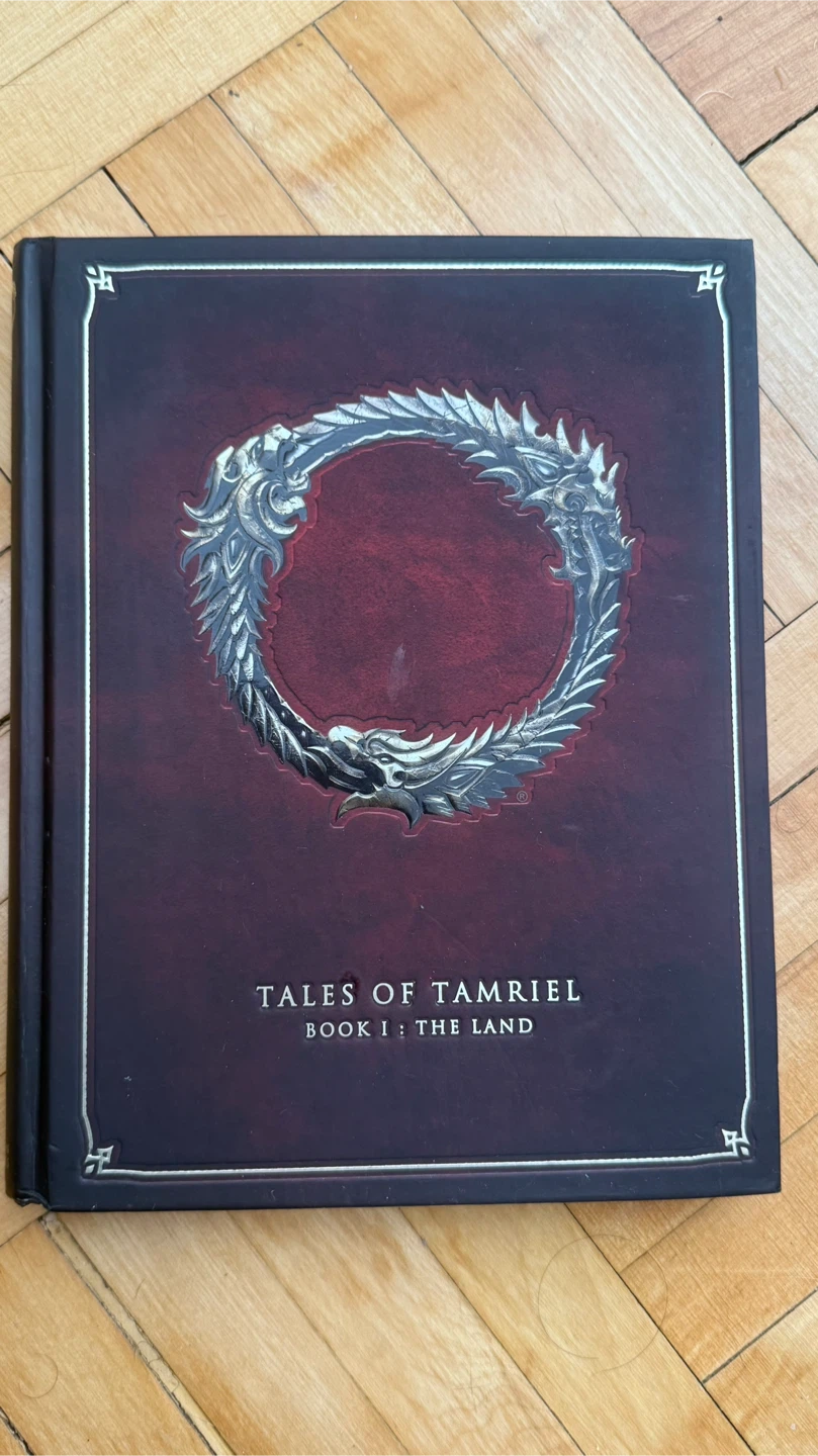 Tales of Tamriel: Book I The Land Hardcover Book