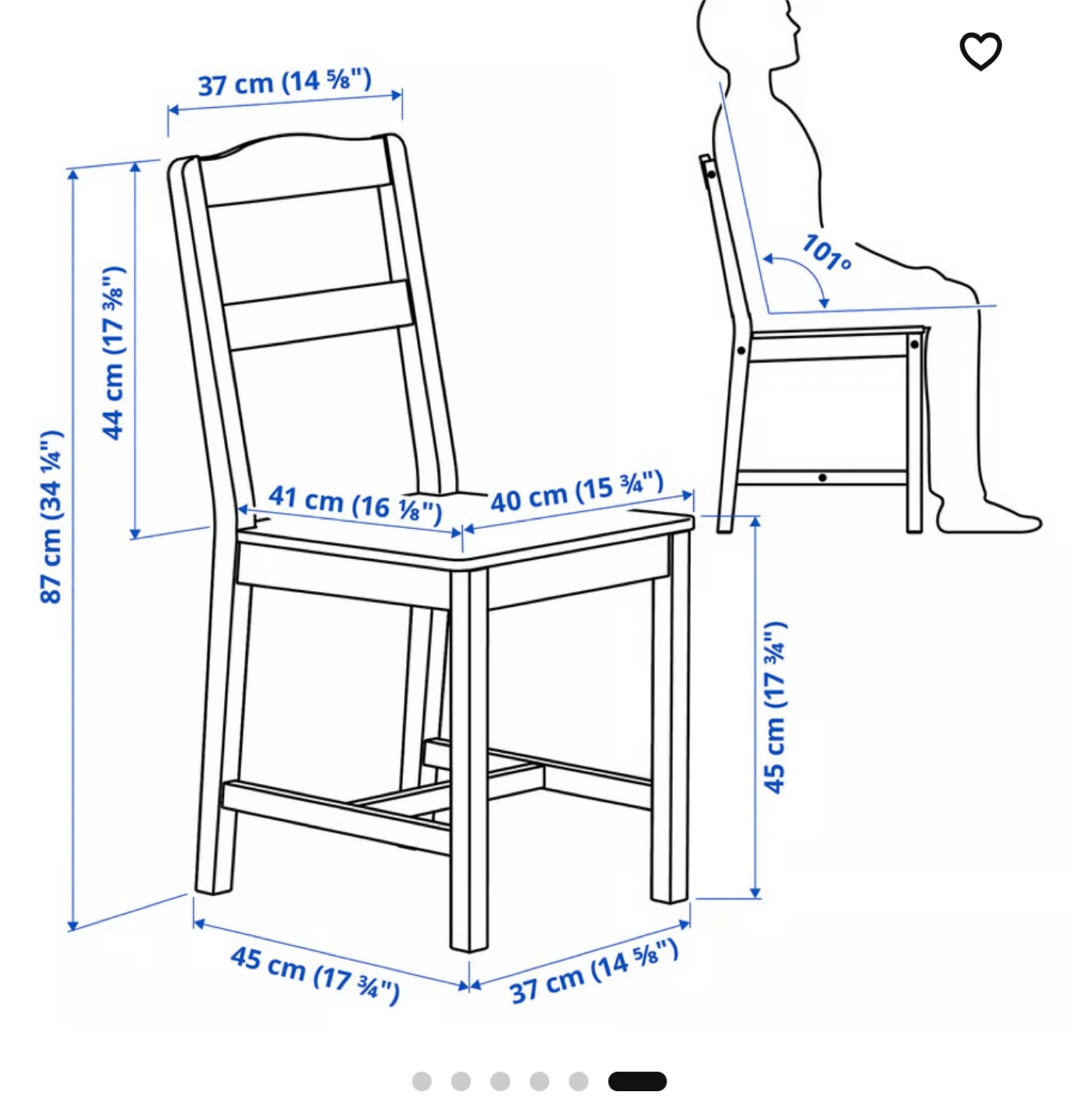 IKEA Table and 4 Chairs Set - photo 5