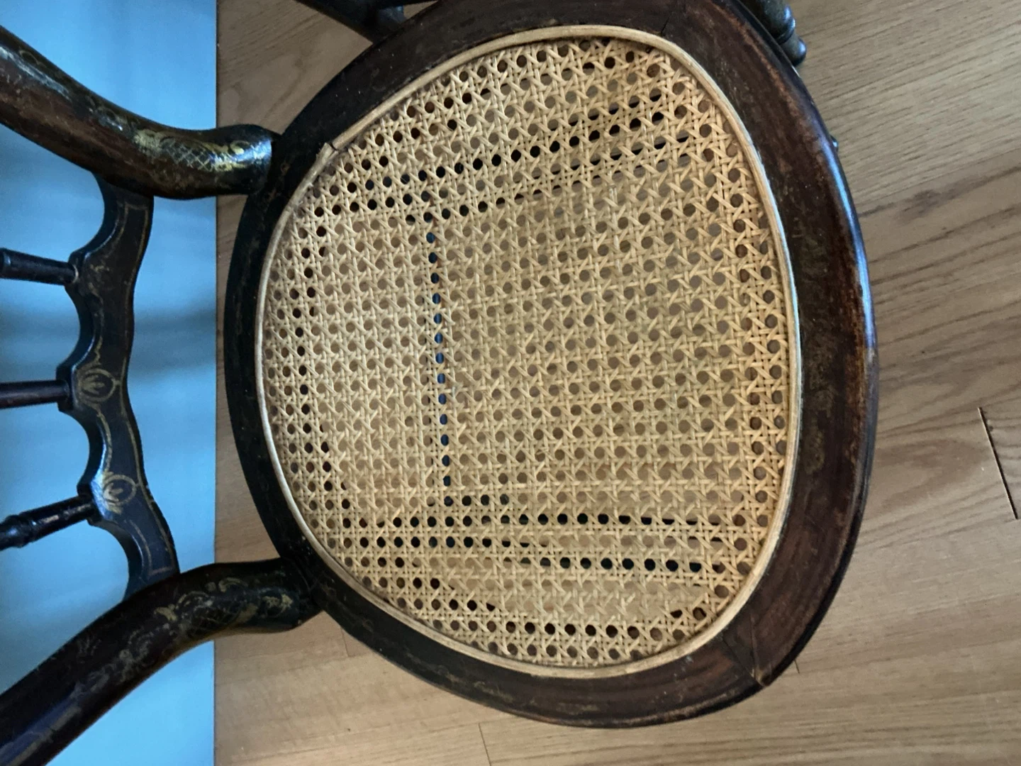 Vintage Cane Seat Chairs (Set of 2) - photo 3