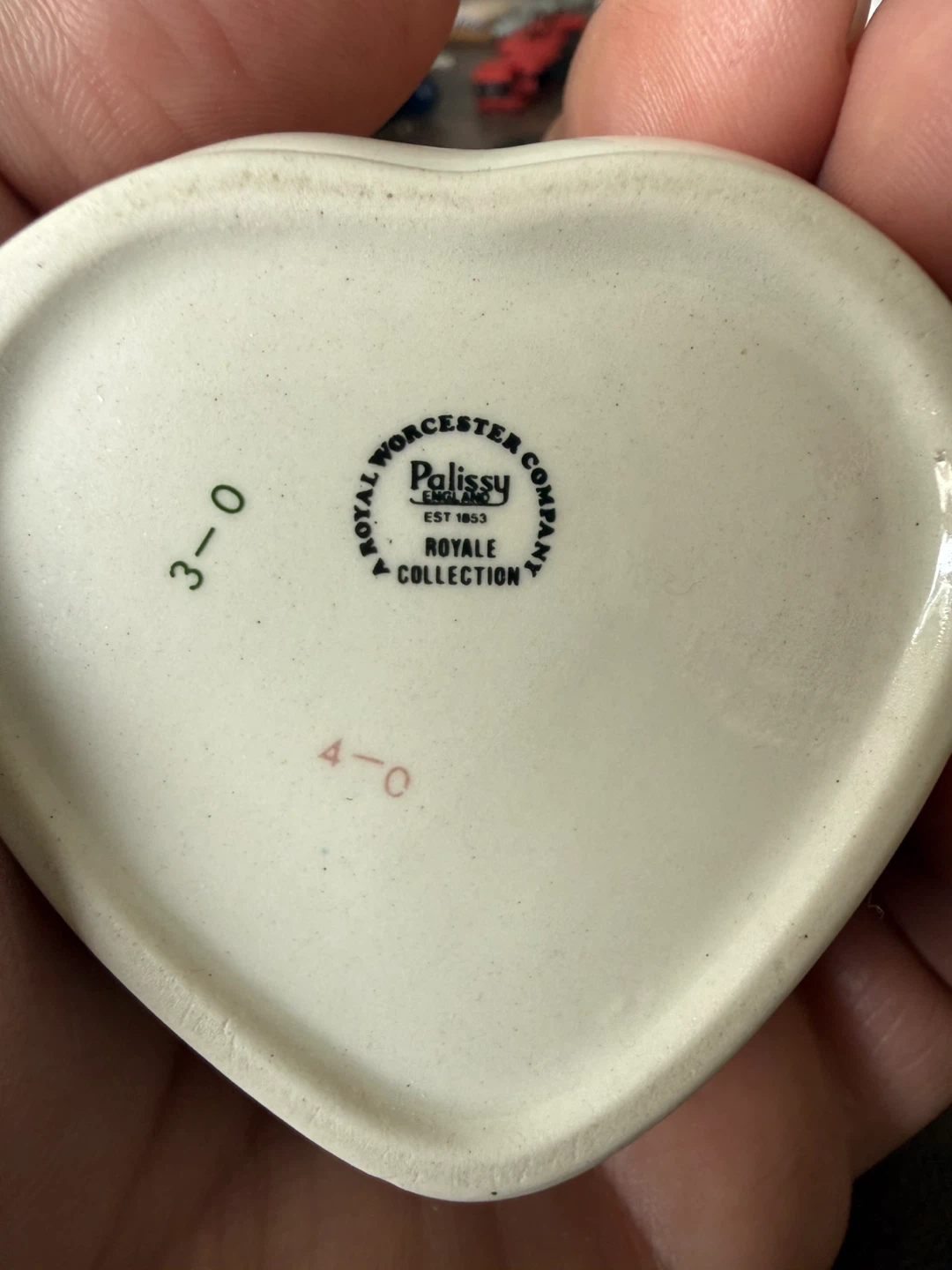 Royal Worcester Palissy Royale Collection Heart Trinket Box - photo 5