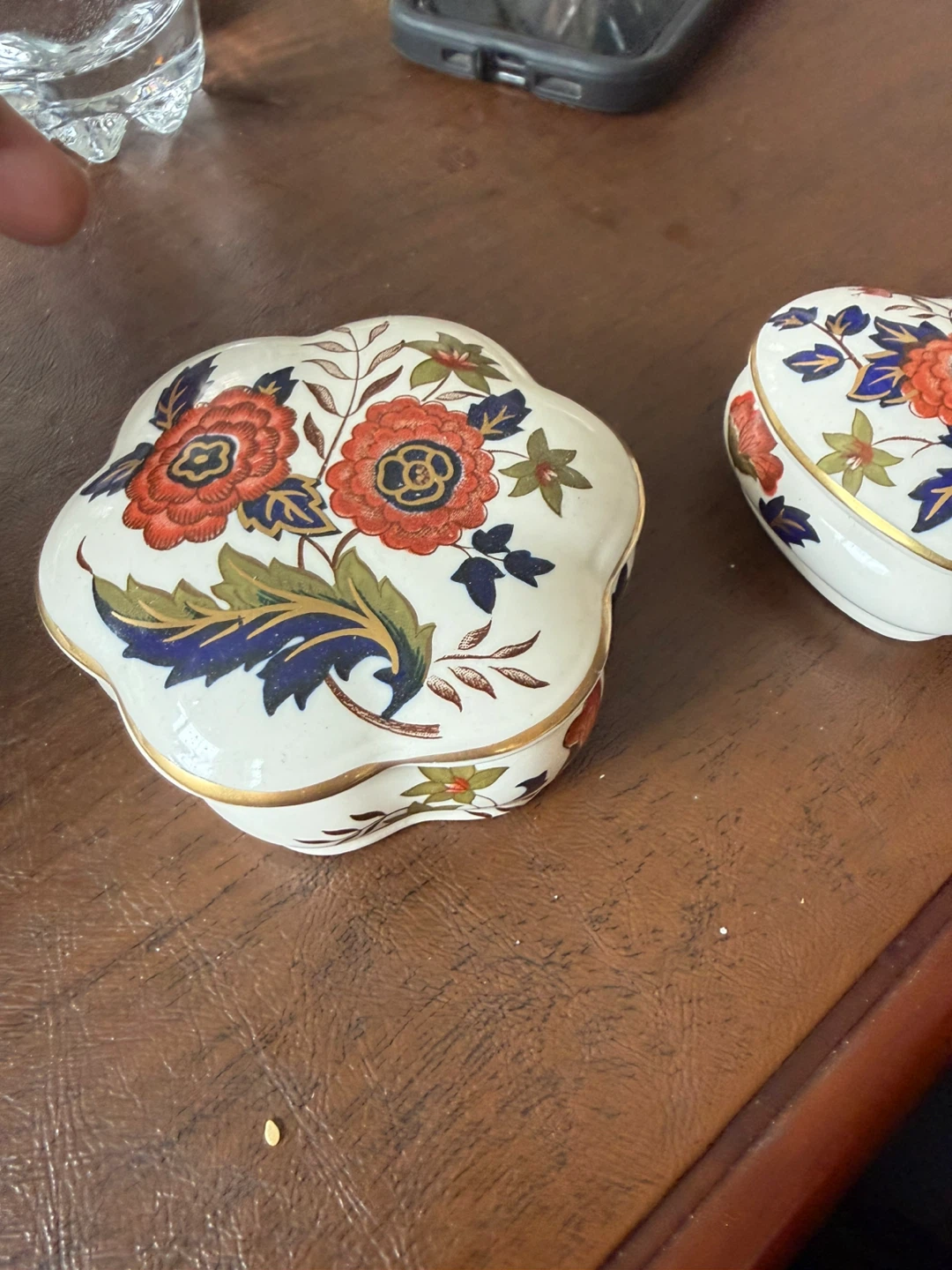 Royal Worcester Palissy Royale Collection Heart Trinket Box - photo 2
