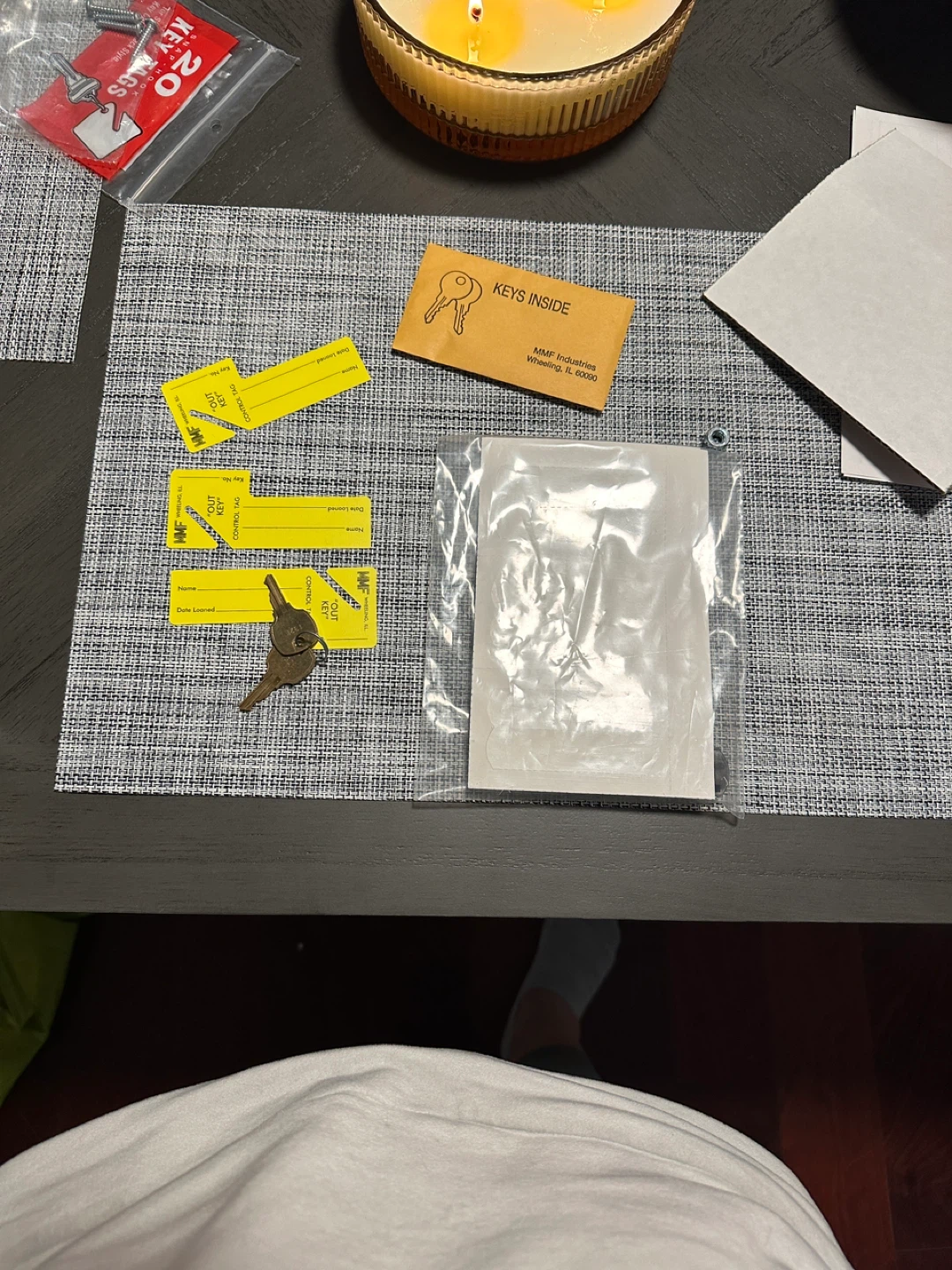 Key Cabinet Box with Keys and Tags - photo 4