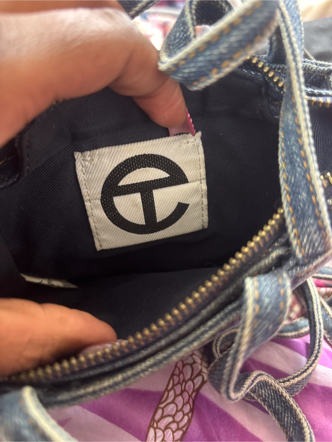 Telfar Denim Small Bag - photo 2