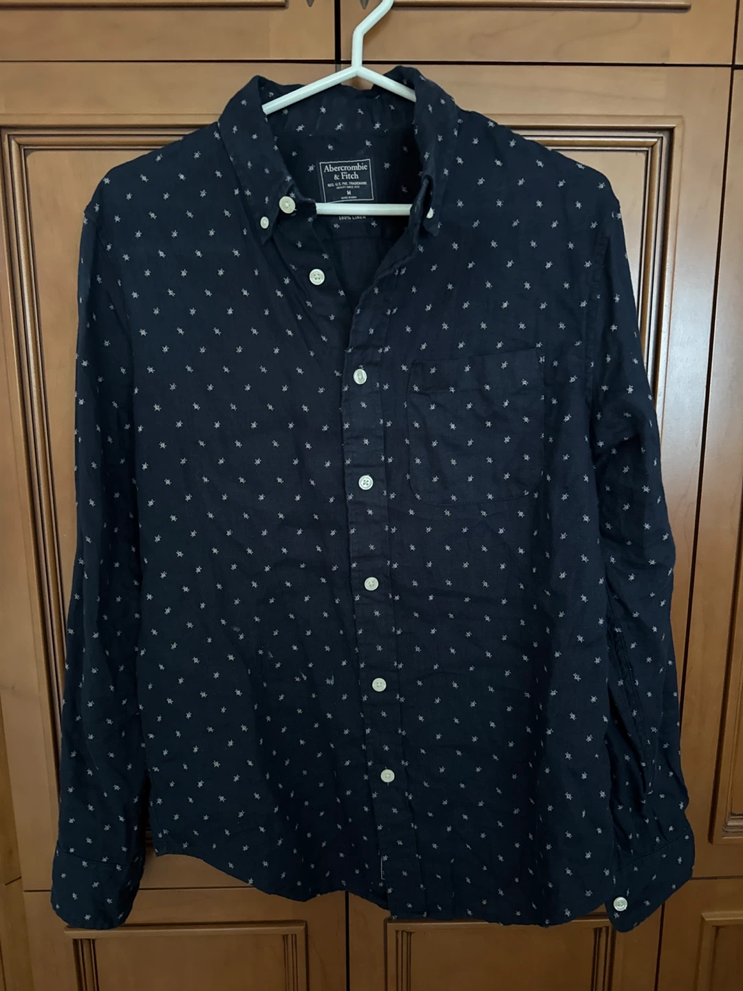 Abercrombie & Fitch Men's Button-Up Shirt - Size M
