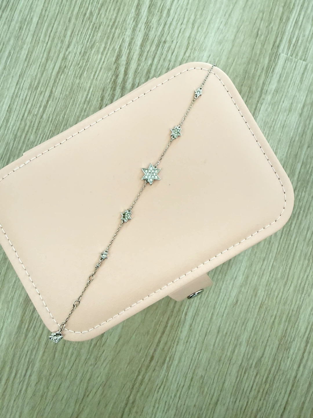 Swarovski Silver Tone Star Charm Bracelet - photo 2