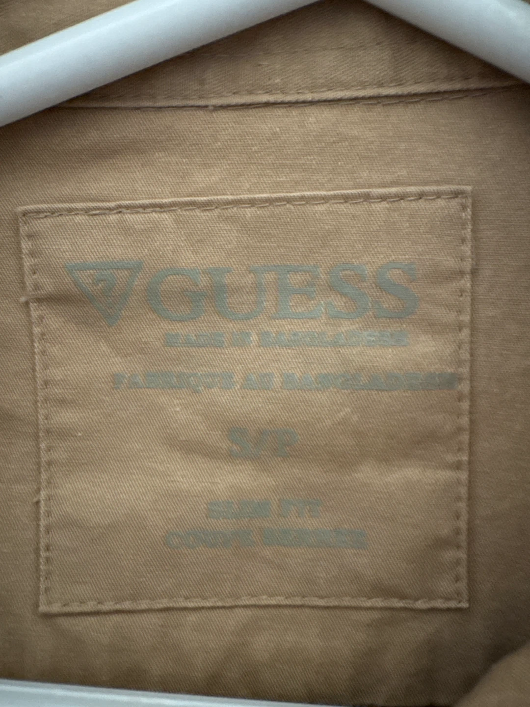 Guess Men's Slim Fit Button-Up Shirt - photo 2