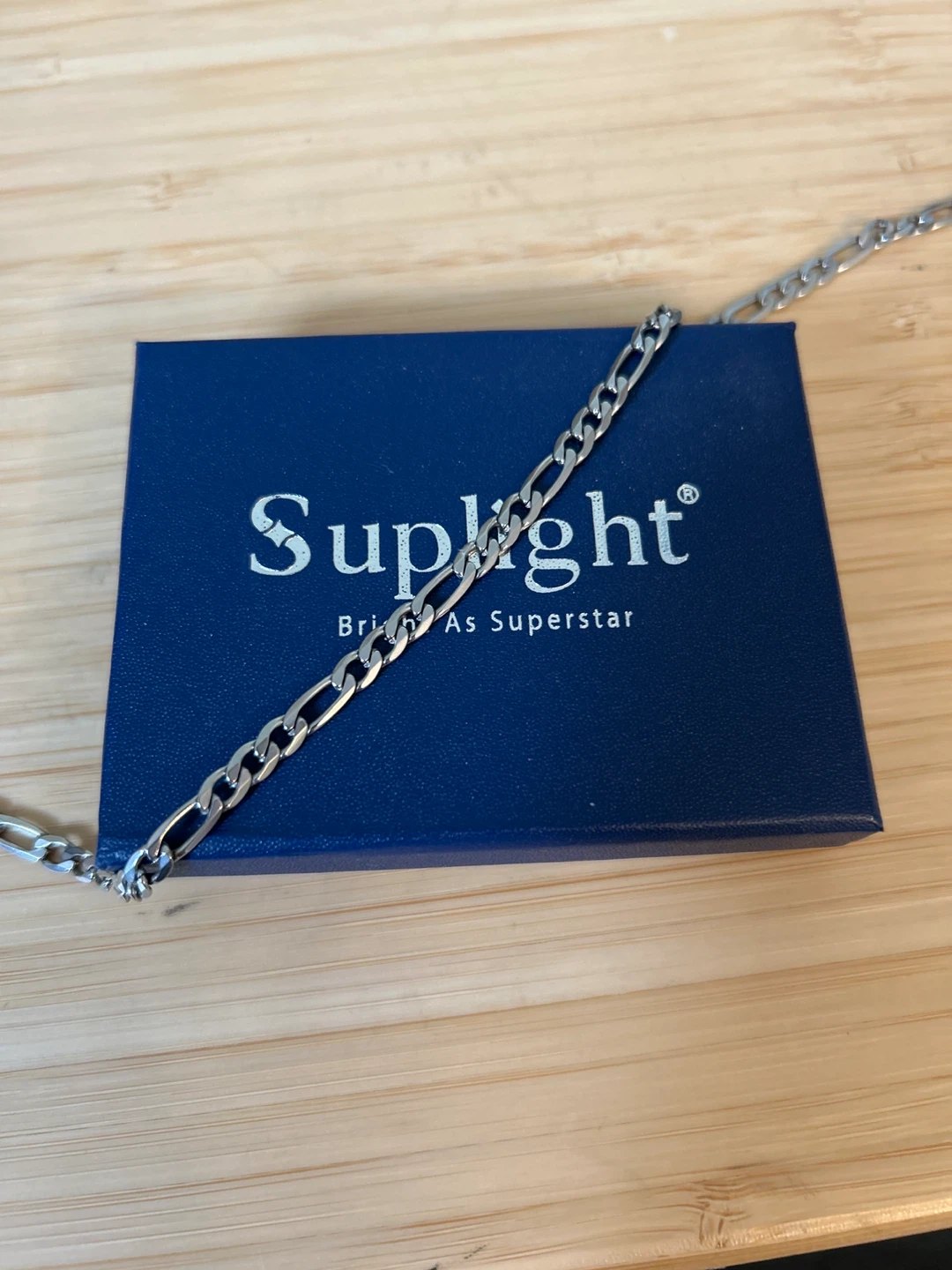 24 inch 4 mm stainless steel silver chain