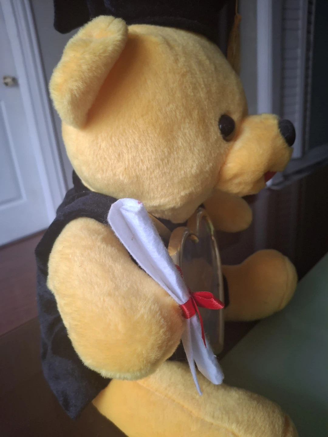 Graduation Teddy Bear with Solid Brass Photo Frame - photo 2