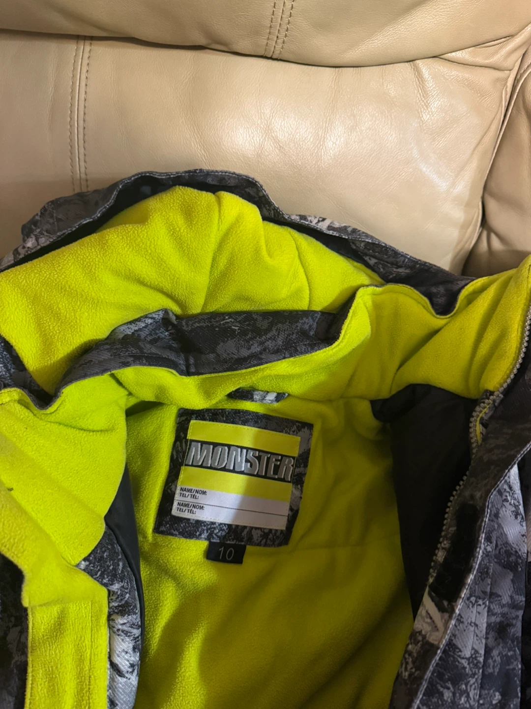 Monster Snowsuit Jacket and Pants Set, $50 - photo 2