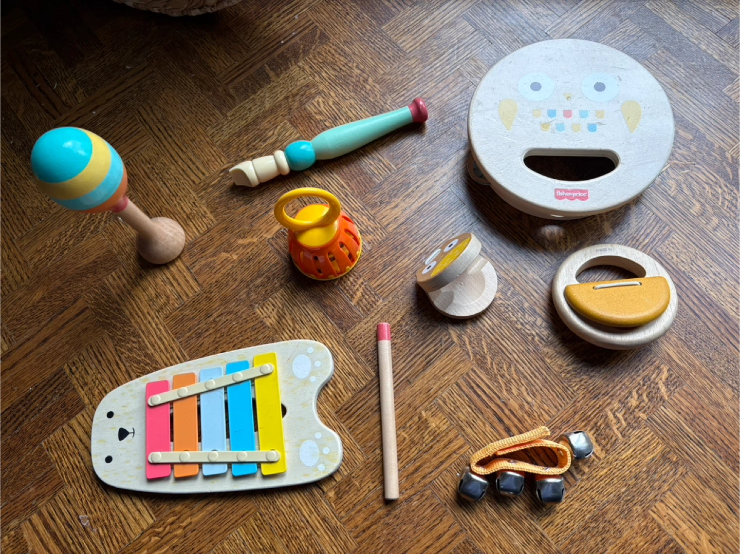 Fisher-Price Wooden Musical Toy Set