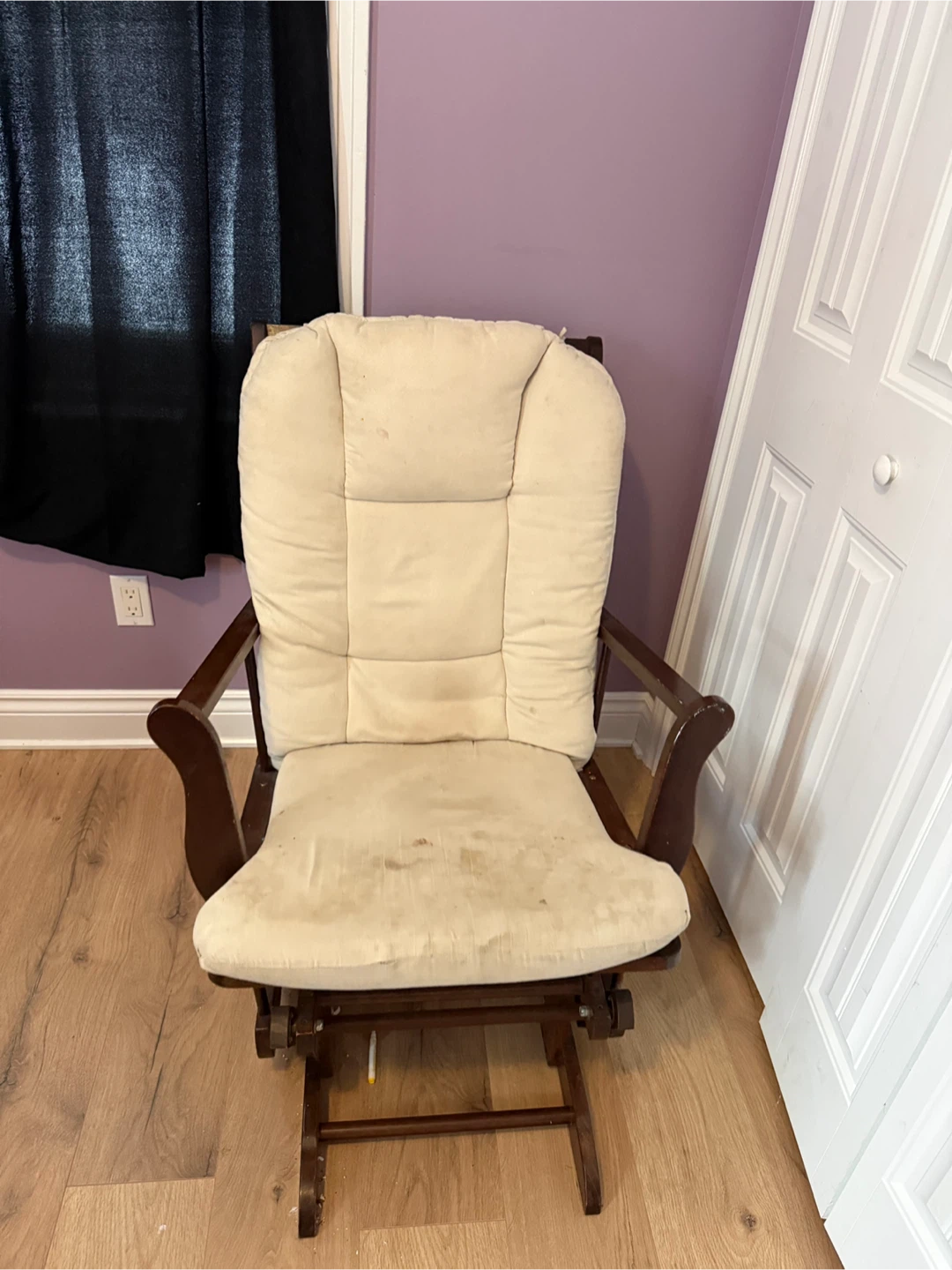 Glider Chair and Ottoman