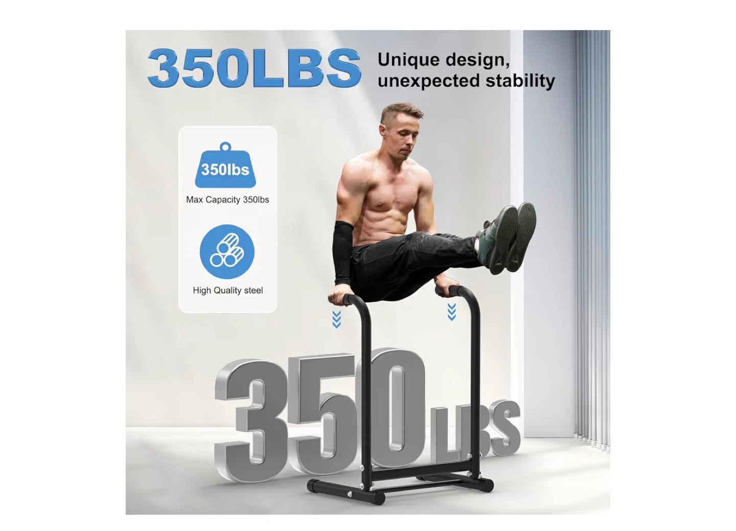 RELIFE Dip Station Pull Up Bars Fitness Equipment - photo 4
