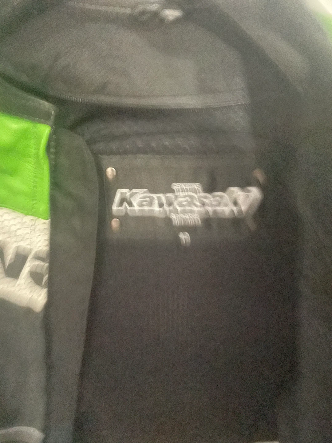 Kawasaki Racing Leather Jacket - photo 3