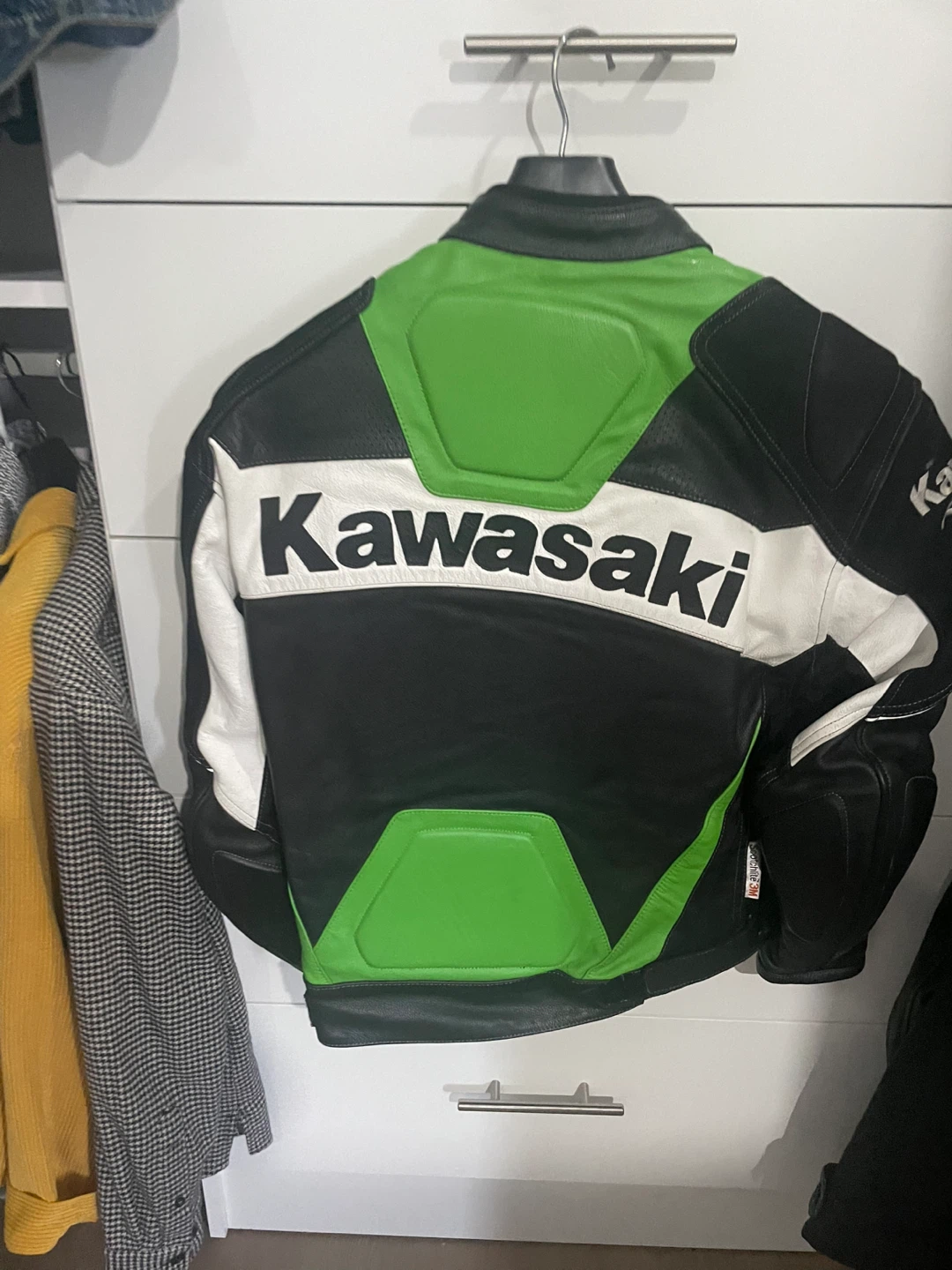 Kawasaki Racing Leather Jacket - photo 2