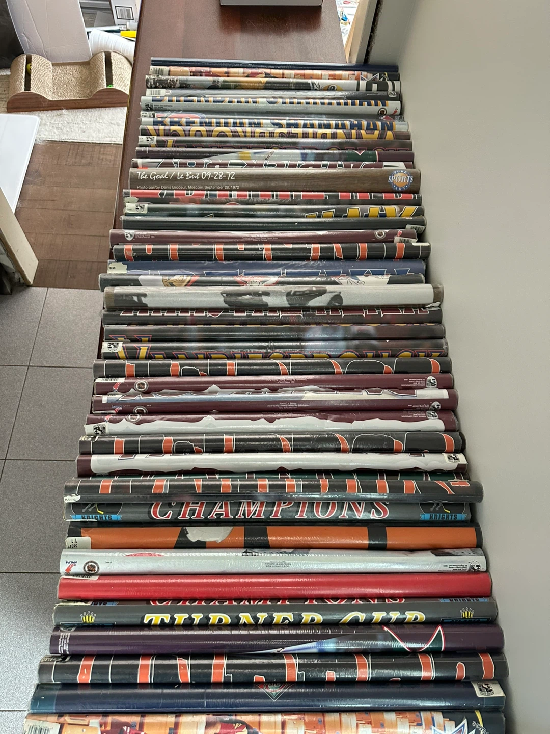 Vintage Factory Sealed Sports Posters for Sale.