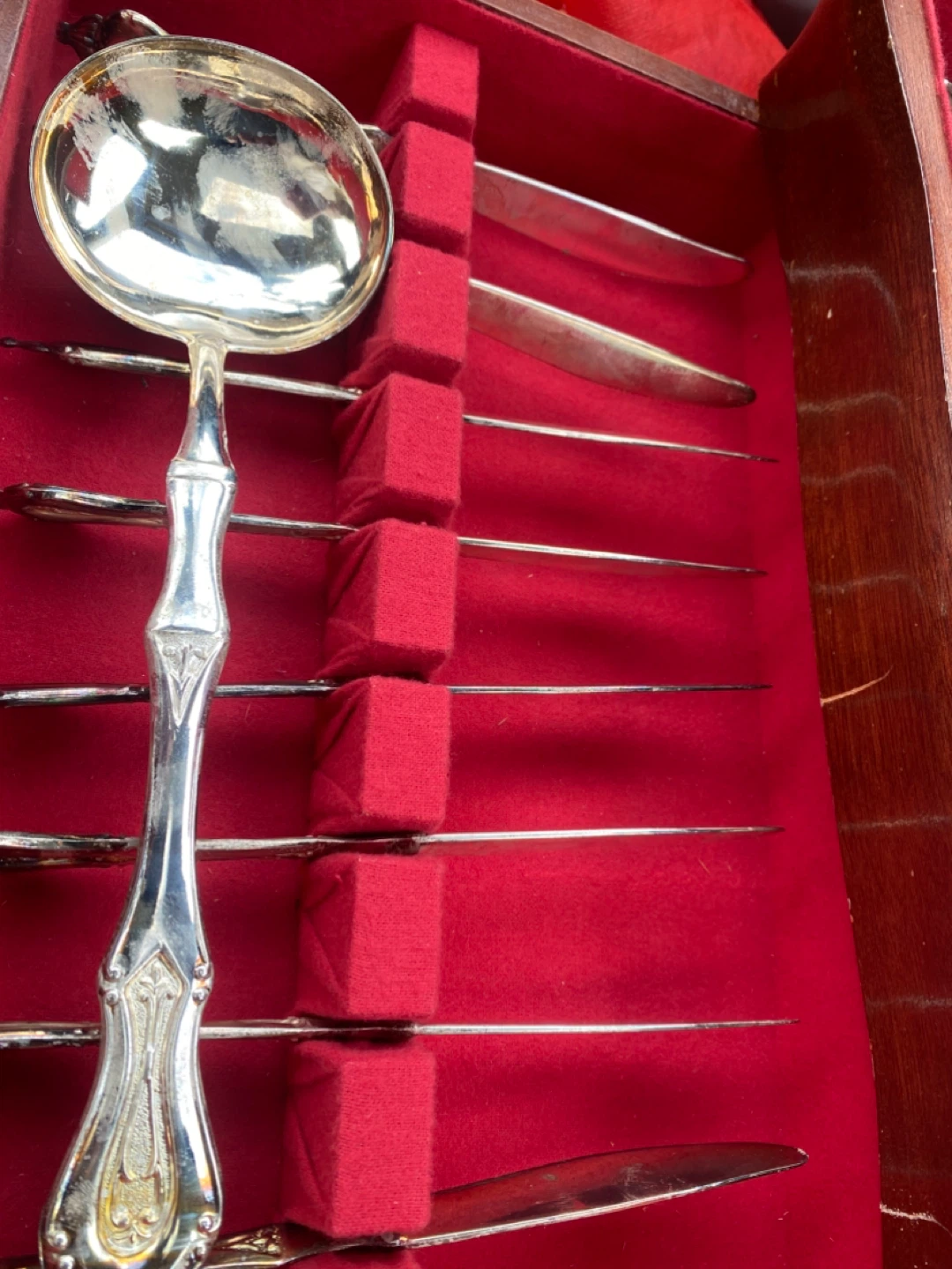 Italy Silver Plated Cutlery Set 45 Pieces - photo 3