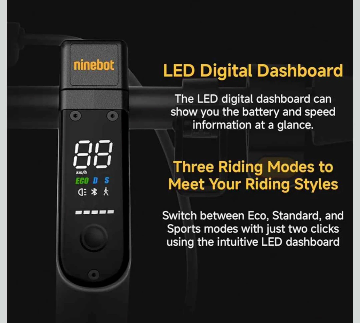 Ninebot Electric KickScooter - Gray - photo 4