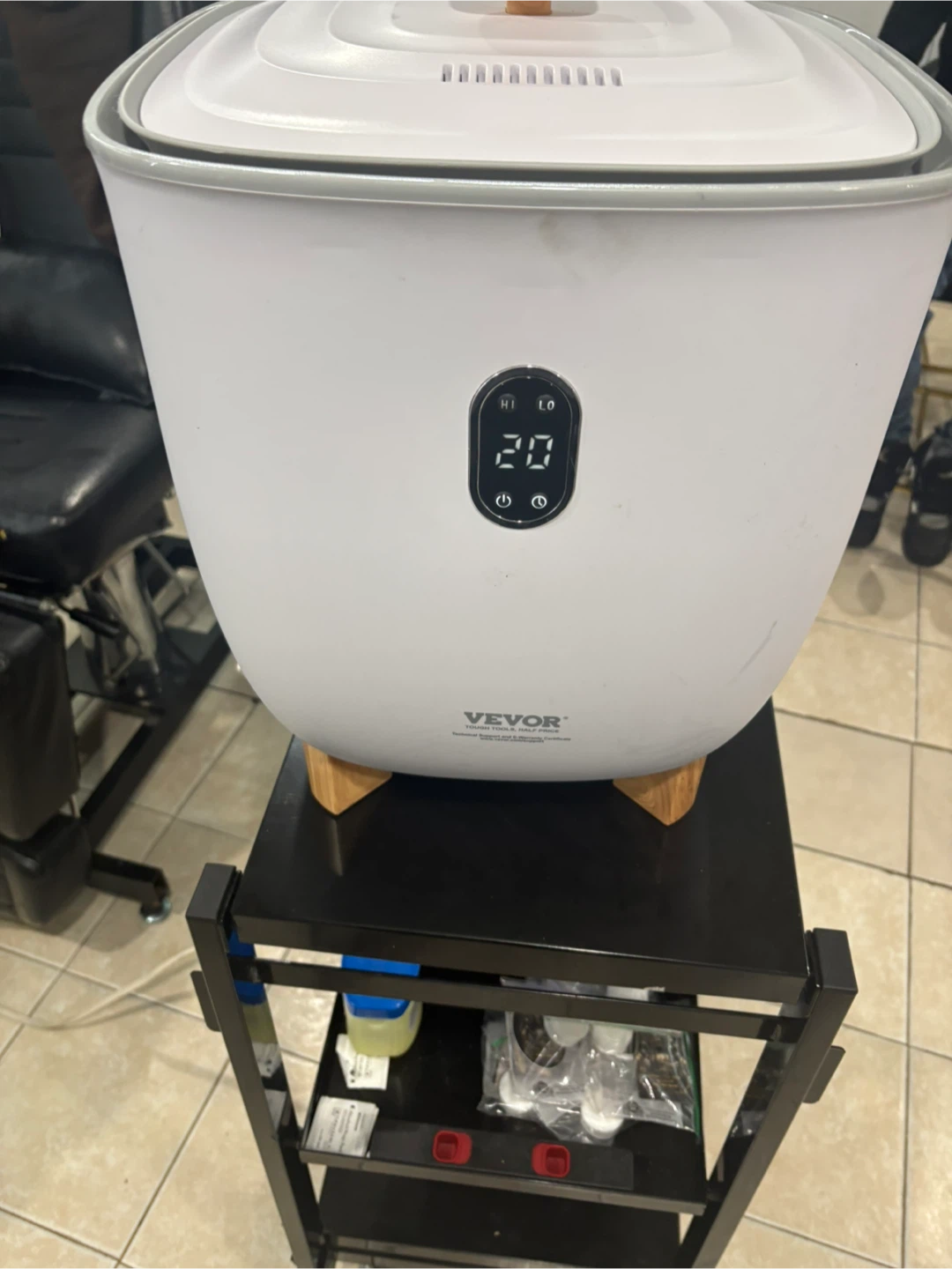 VEVOR White Digital Timer Warmer