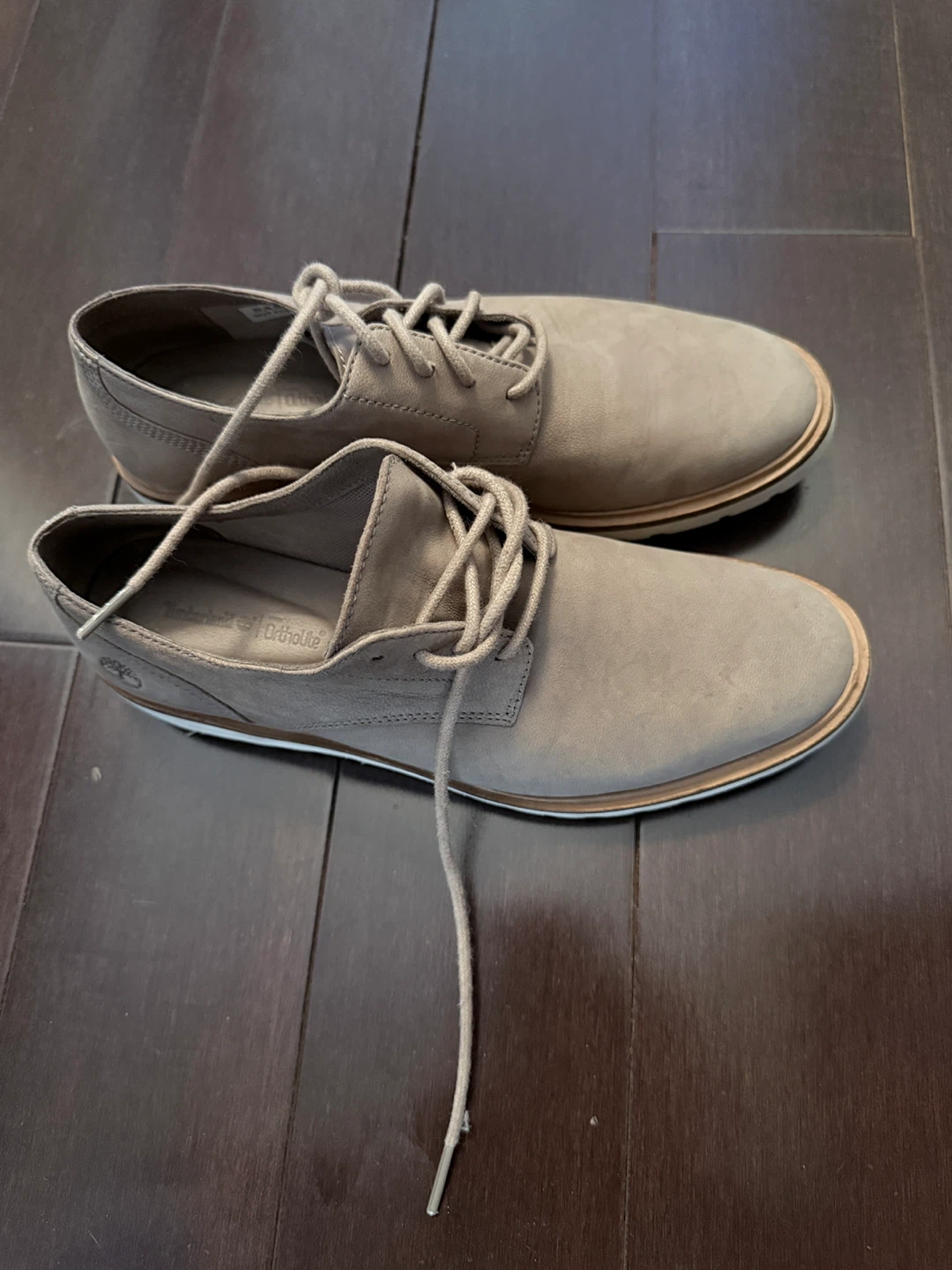 Two Pairs of Timberland shoes for sale