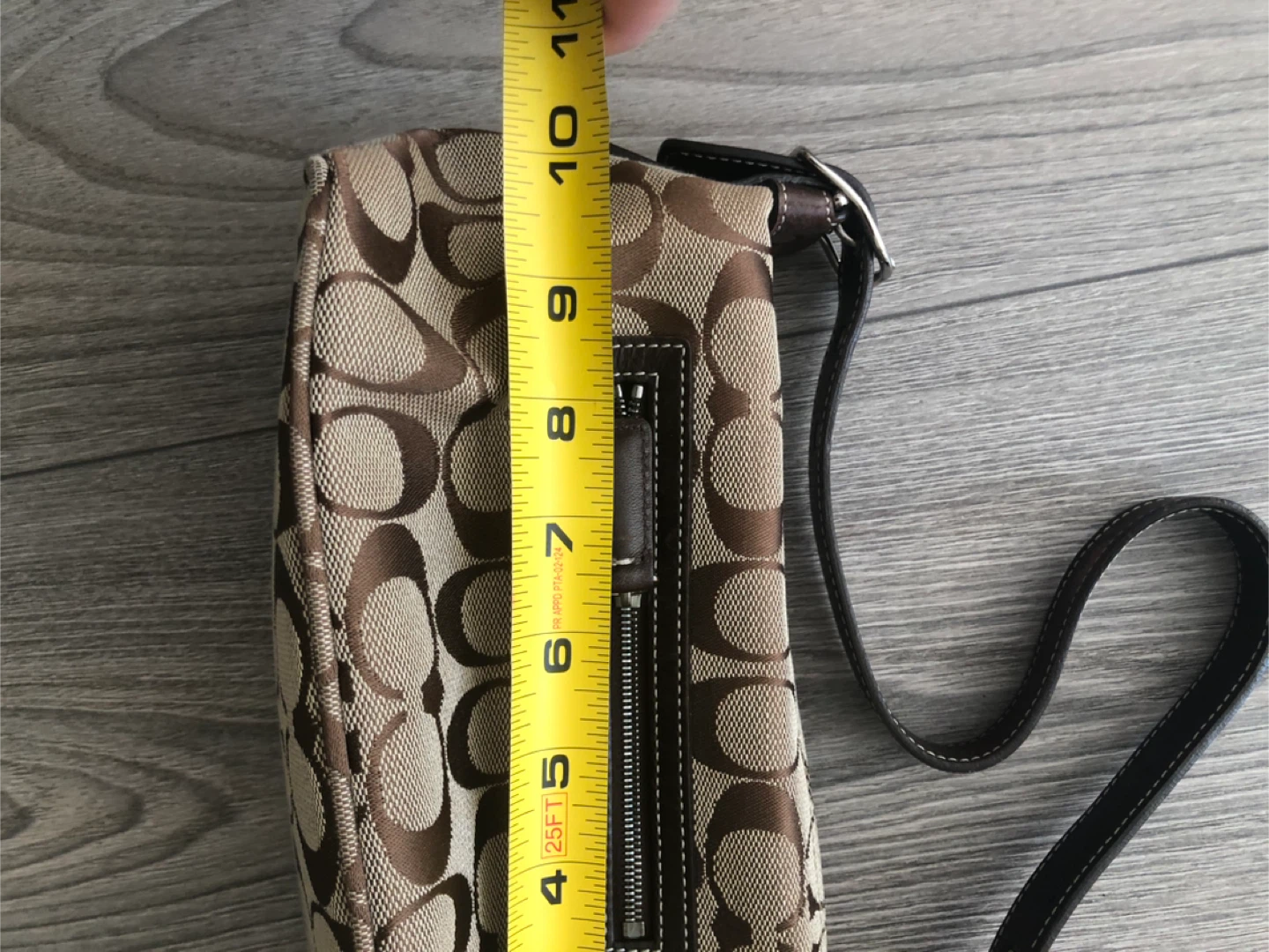 Coach Signature C Monogram Shoulder Bag - photo 3
