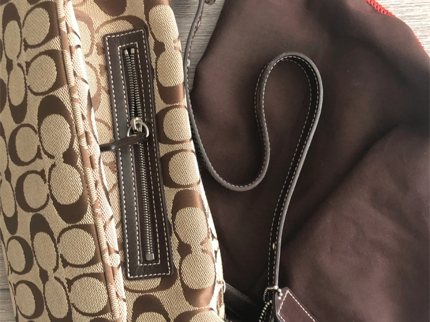 Coach Signature C Monogram Shoulder Bag - photo 5
