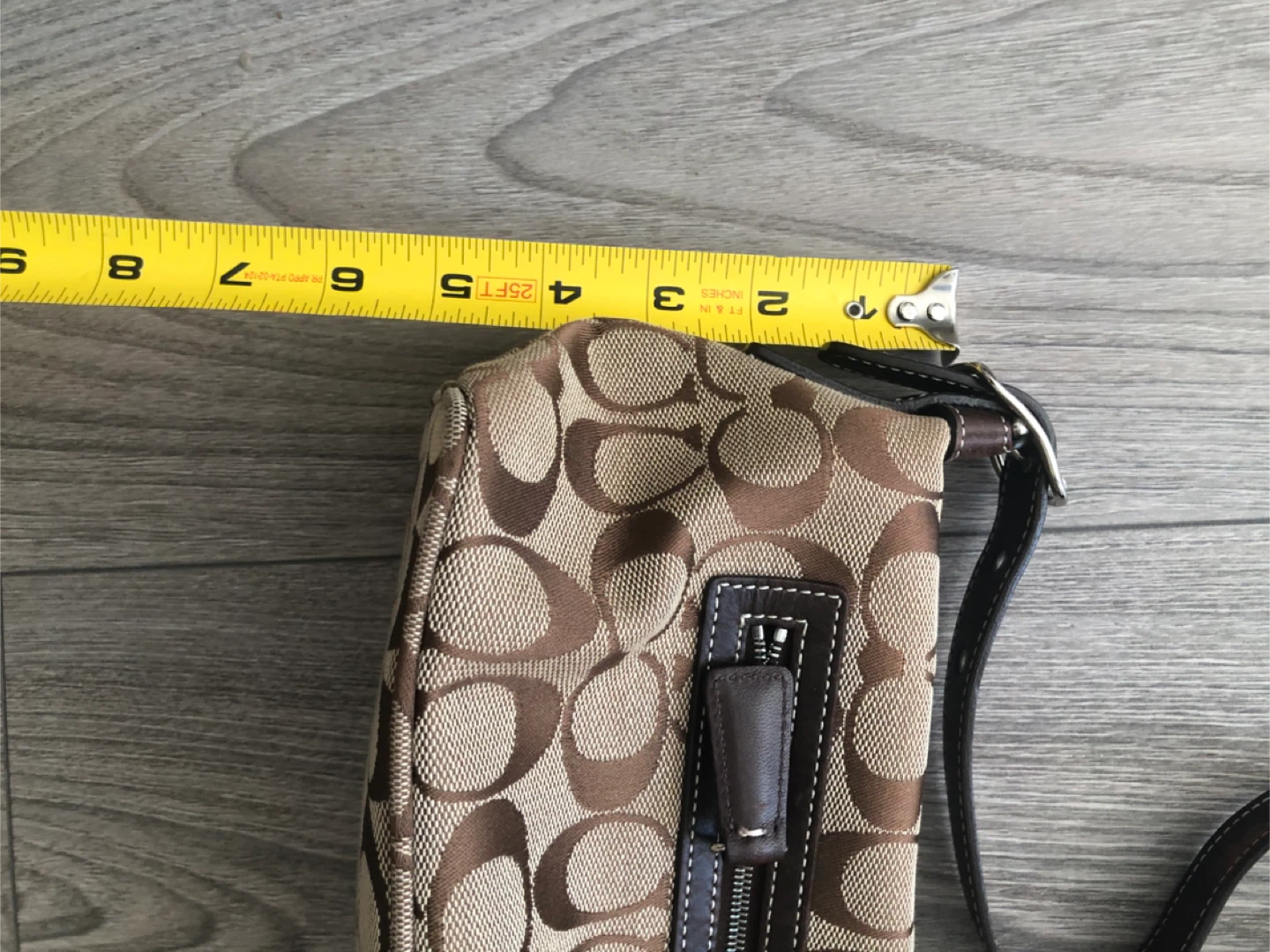Coach Signature C Monogram Shoulder Bag - photo 4