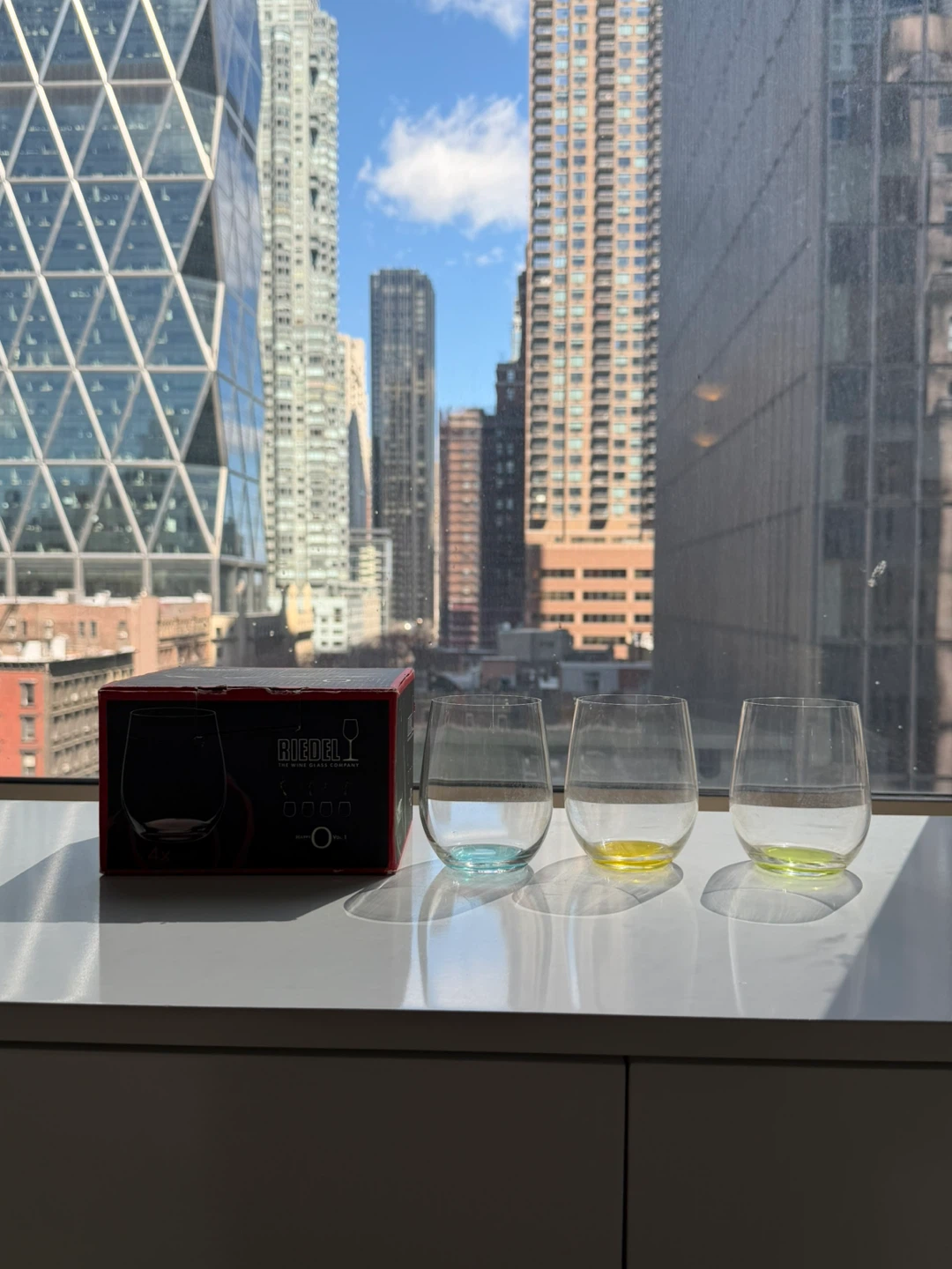 Riedel "Wine crystal" gradient Glasses