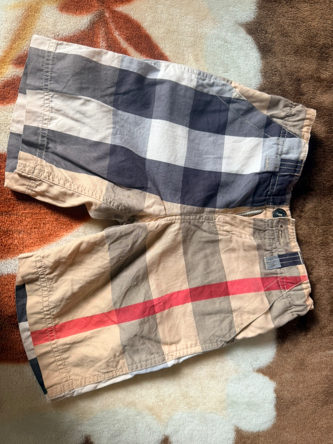 Burberry and Polo Ralph Lauren Plaid Shorts - Size 6/110cm - photo 2