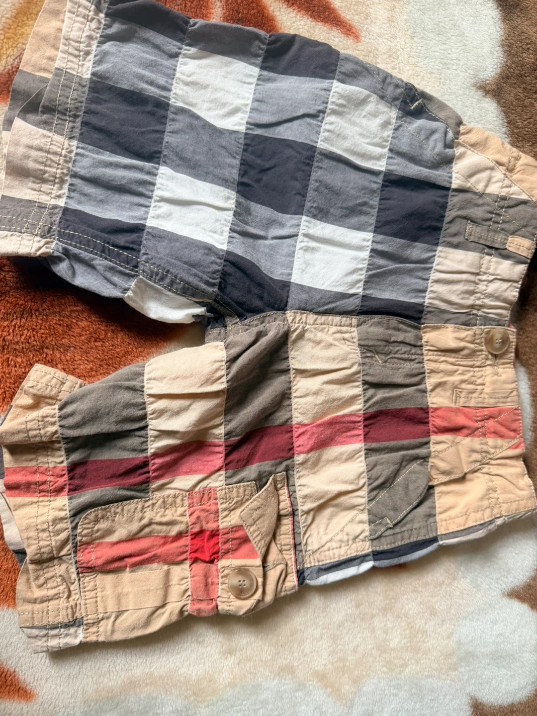 Burberry and Polo Ralph Lauren Plaid Shorts - Size 6/110cm - photo 4