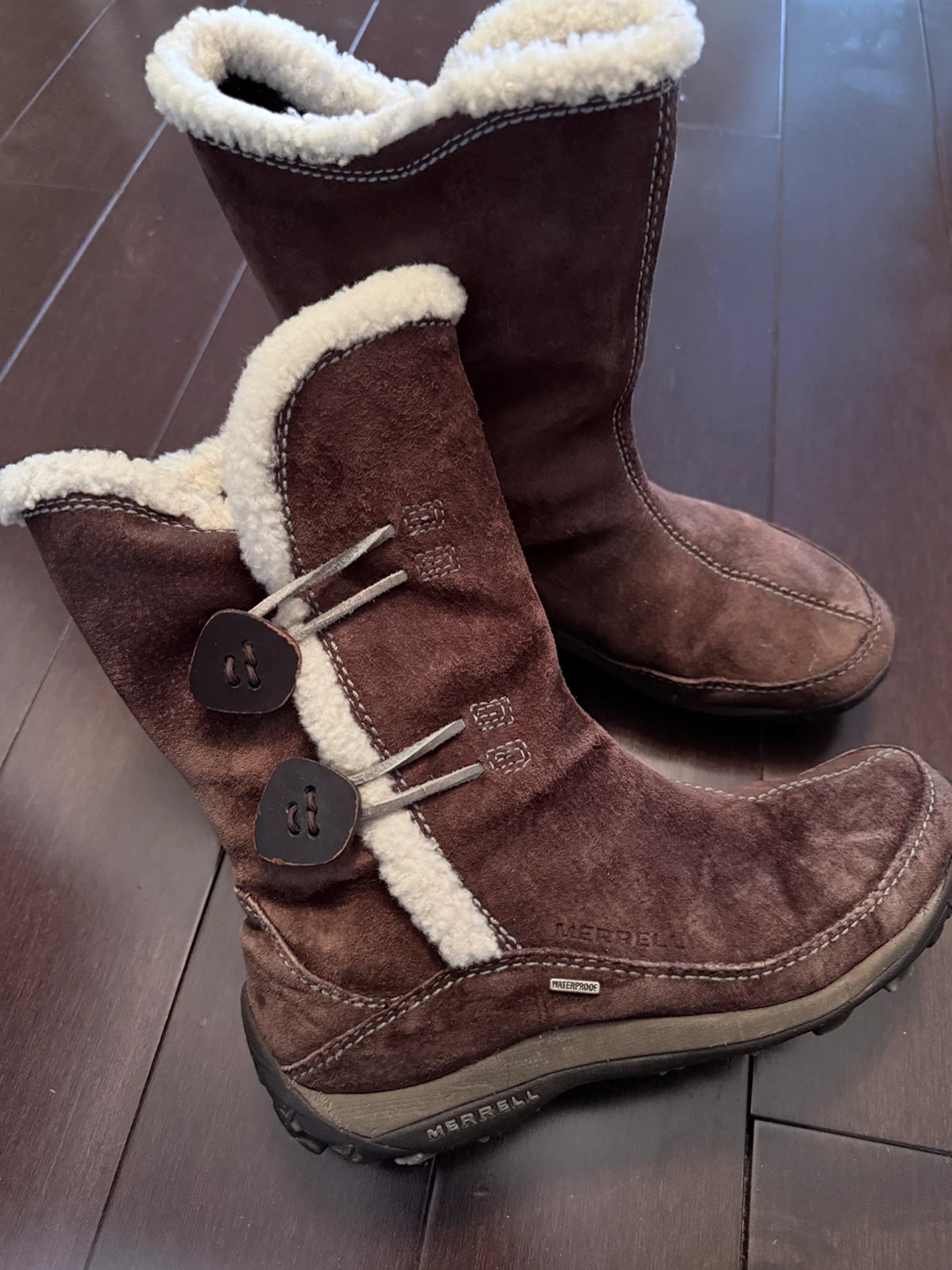 Merrell Women's Waterproof Winter Boots - Size 7.5