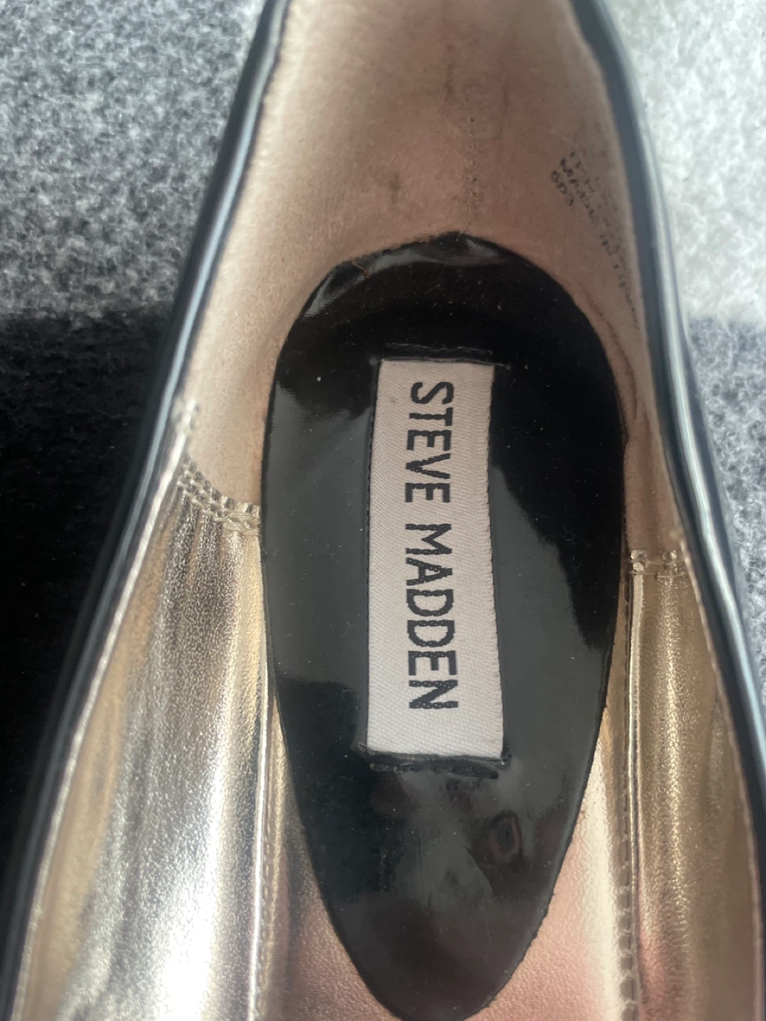Steve Madden Black Patent Ballet Flats - photo 2