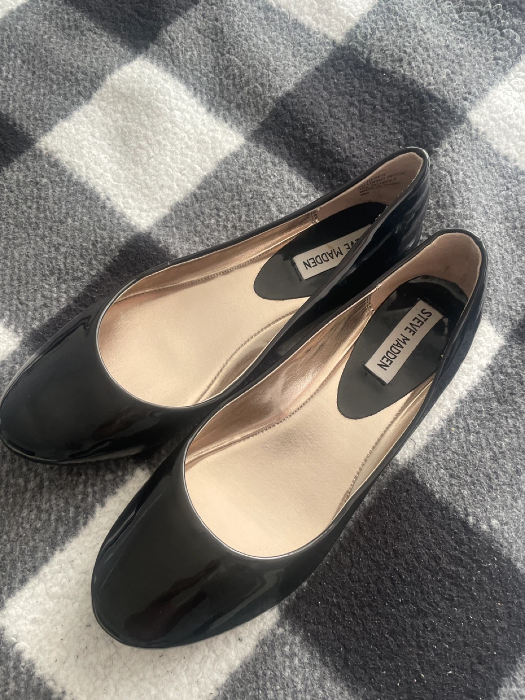 Steve Madden Black Patent Ballet Flats - photo 3