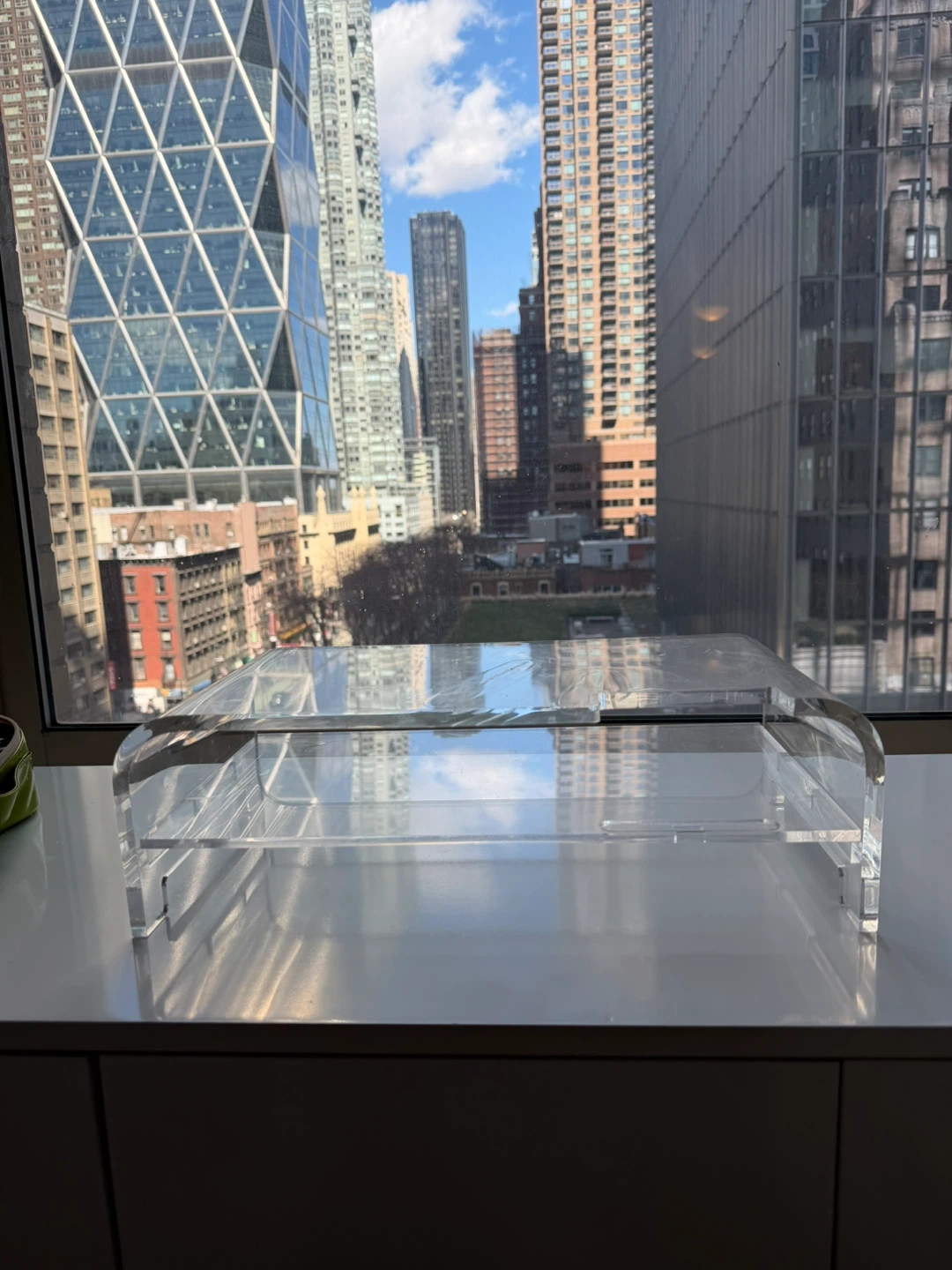 Clear Acrylic Monitor Stand - photo 4
