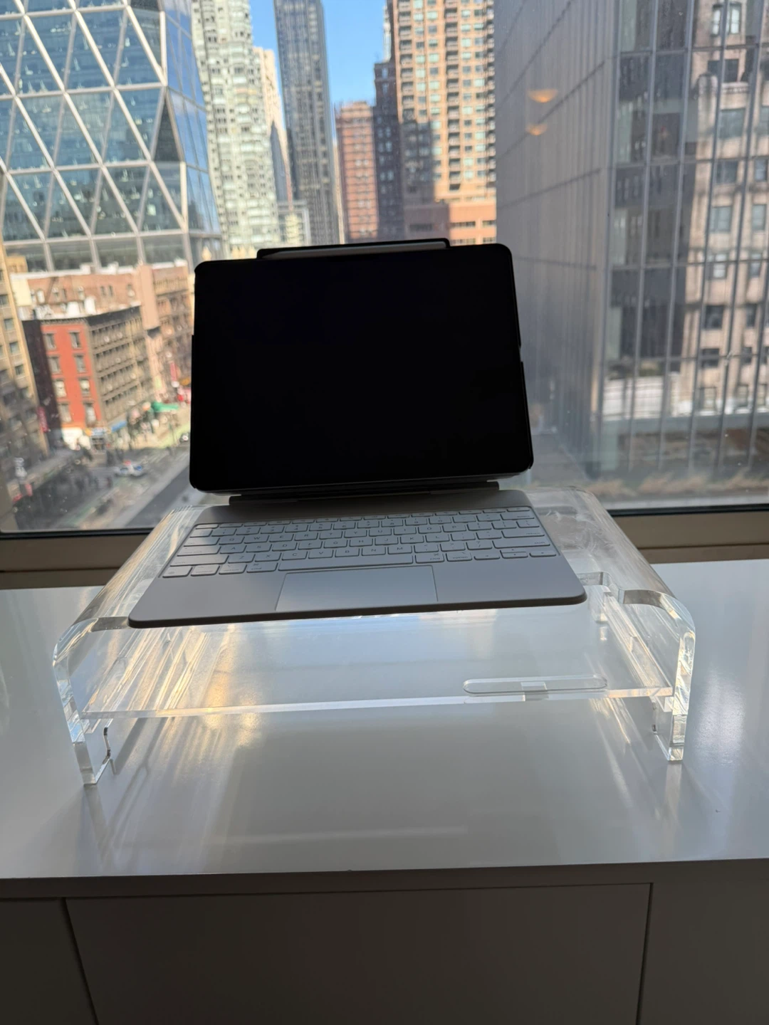 Clear Acrylic Monitor Stand - photo 5