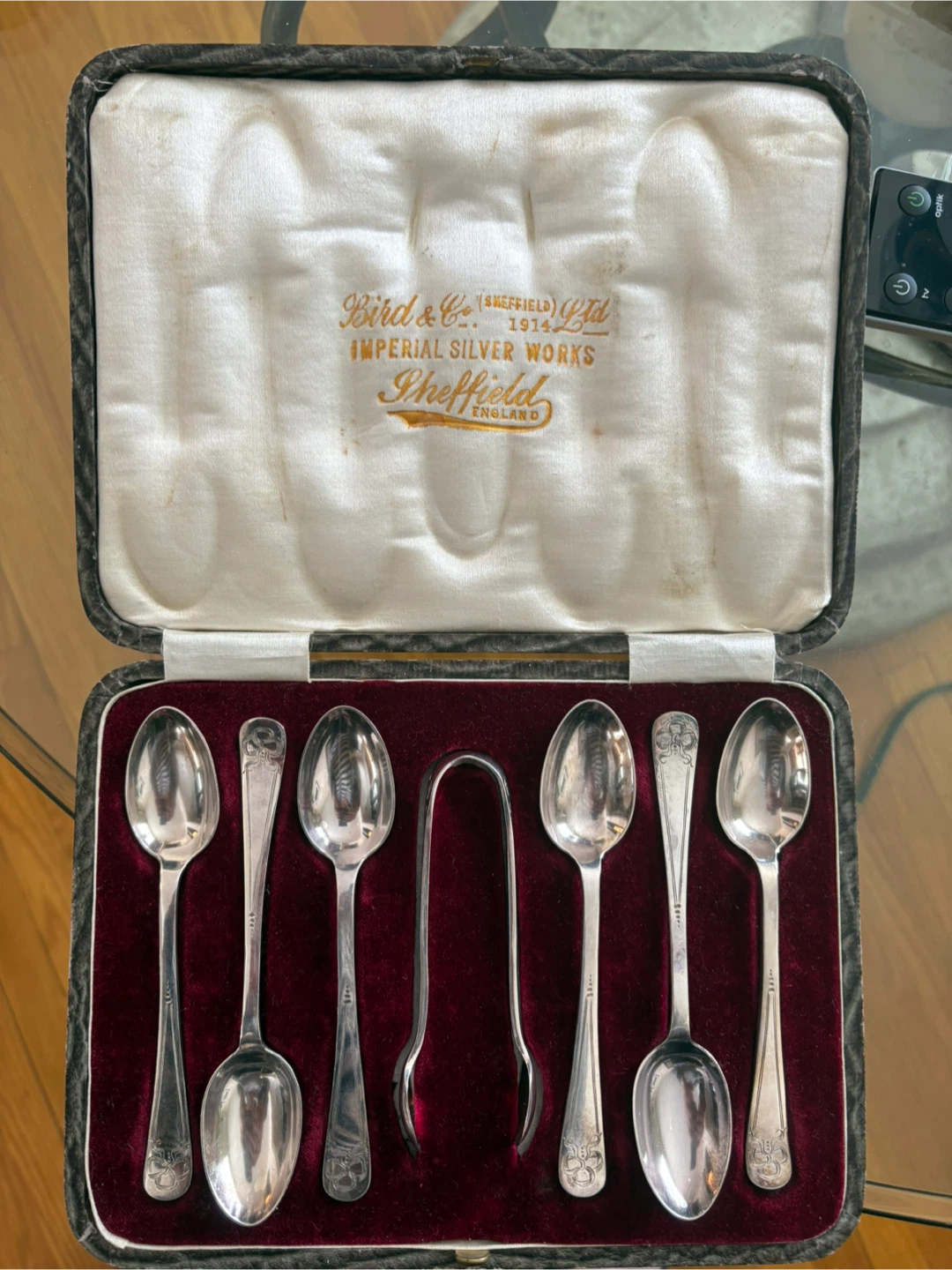 Sheffield Antique Spoon set 1914 - photo 3