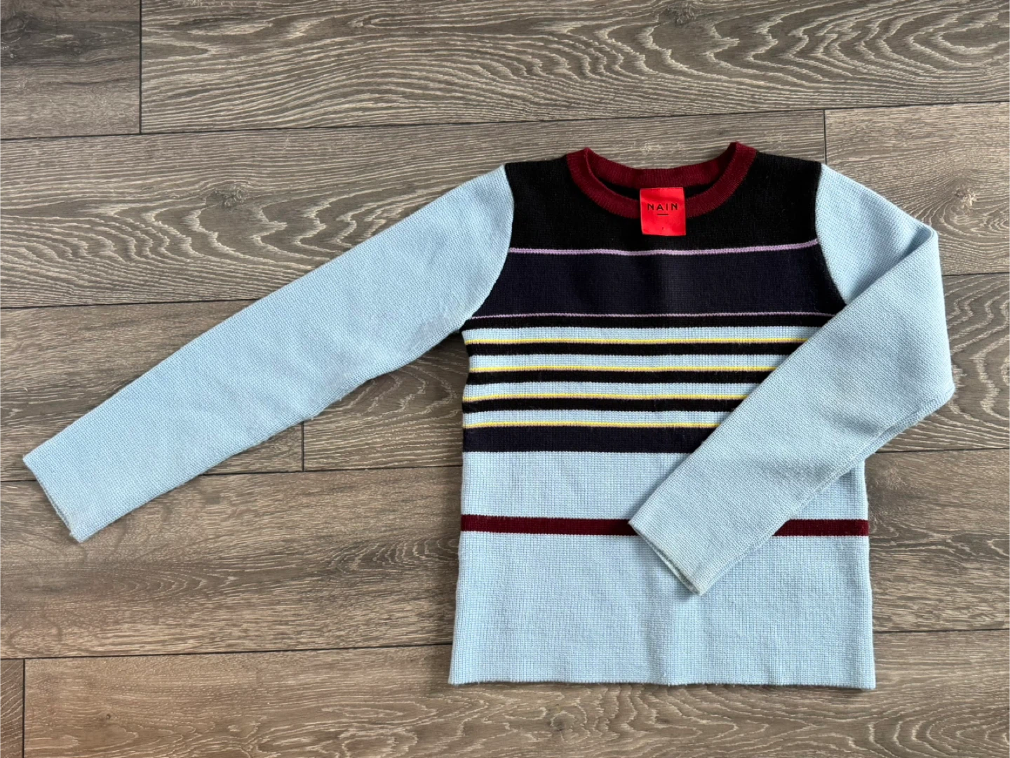 Striped Knit Sweater - photo 2
