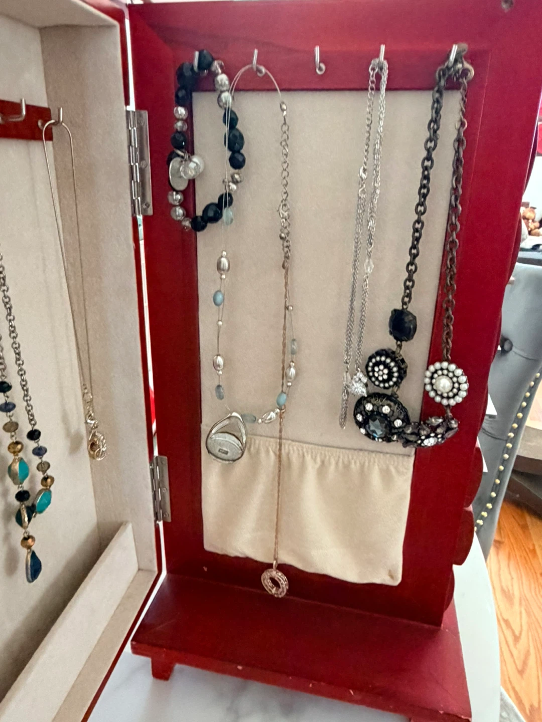Wooden Jewelry Box with 7 Drawers - photo 5