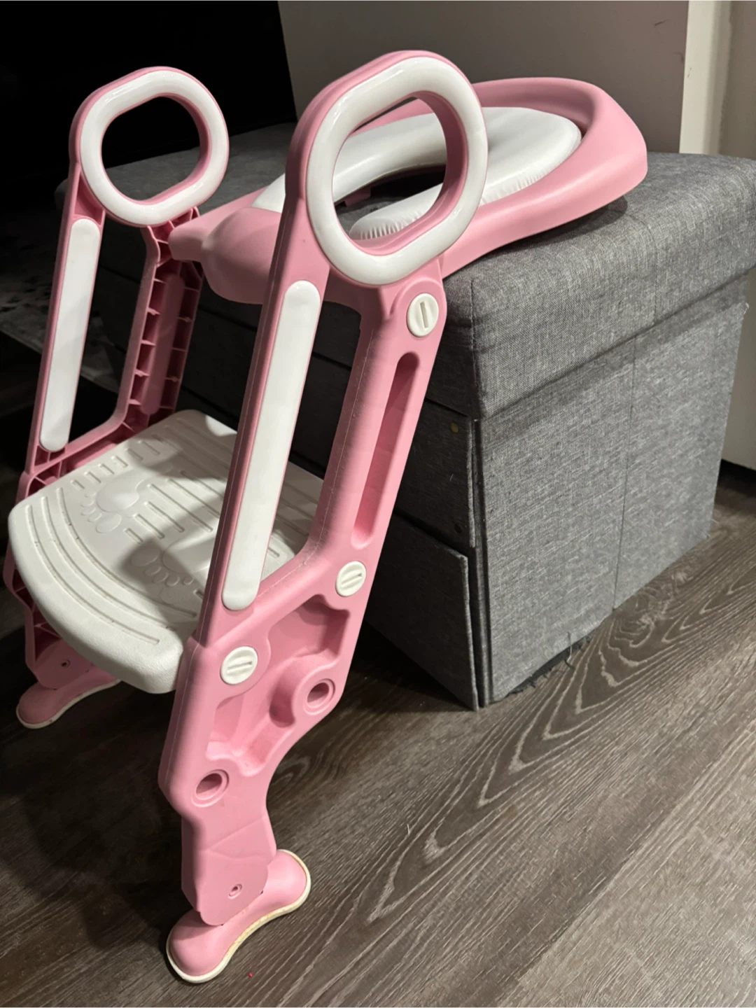 Pink Toddler Potty Training Chair with Ladder - photo 2