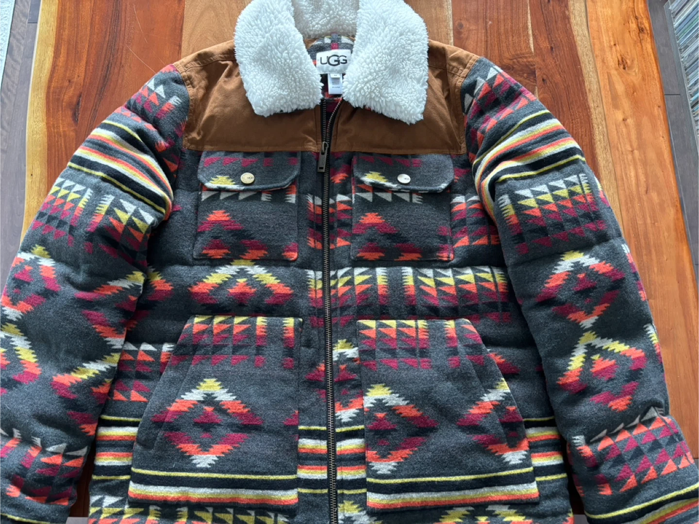 Ugg Sherpa Collar Jacket