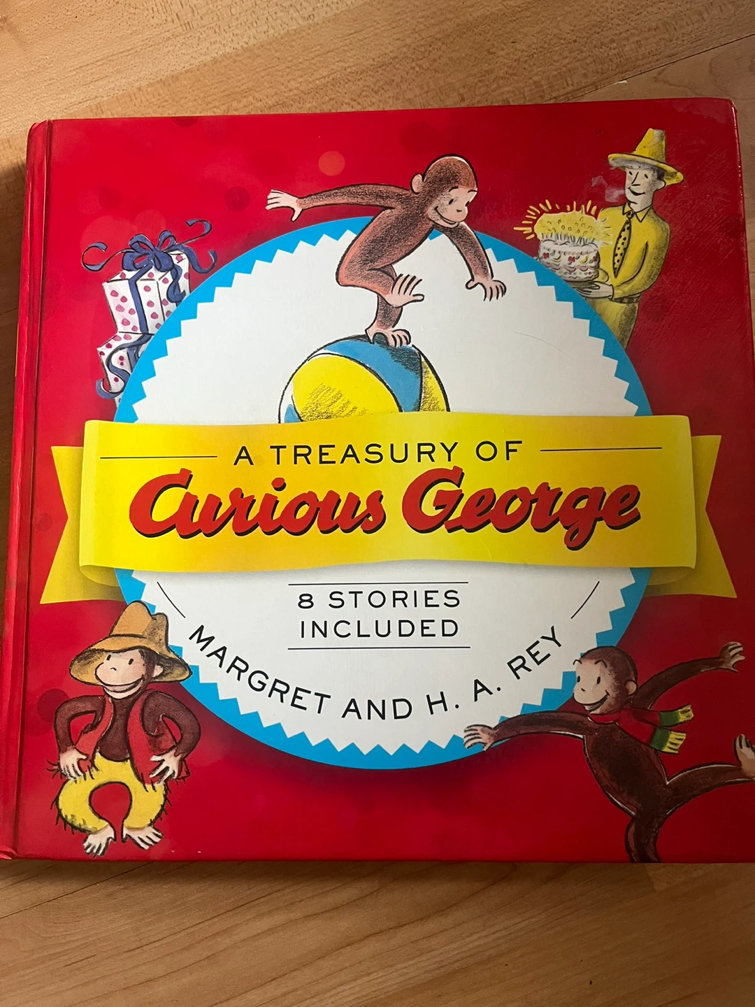 A Treasury of Curious George: 8 Stories Included