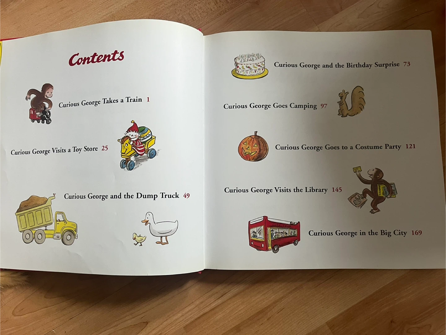 A Treasury of Curious George: 8 Stories Included - photo 3