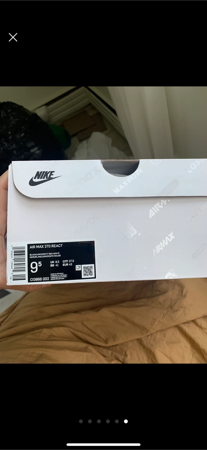 Nike Air Max 270 React Men's Shoes Size 9.5 - photo 3
